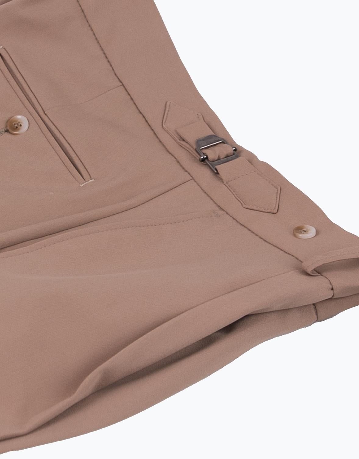 Erkek Tek Pile Pantolon Bej