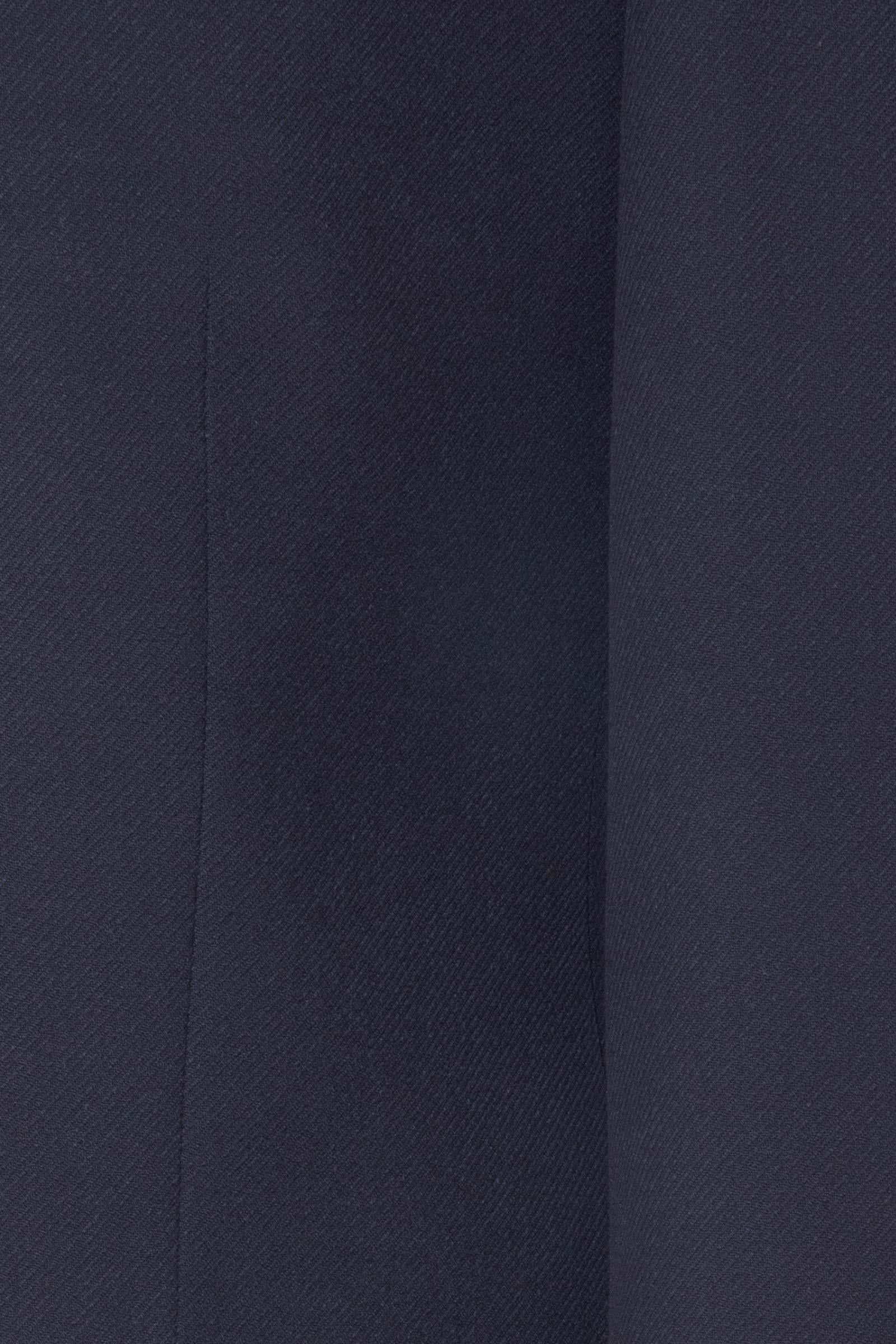 Erkek Yelekli Esnek Kendinden Dokulu Kırlangıç Yaka Takım Elbise Modern Fit Lacivert