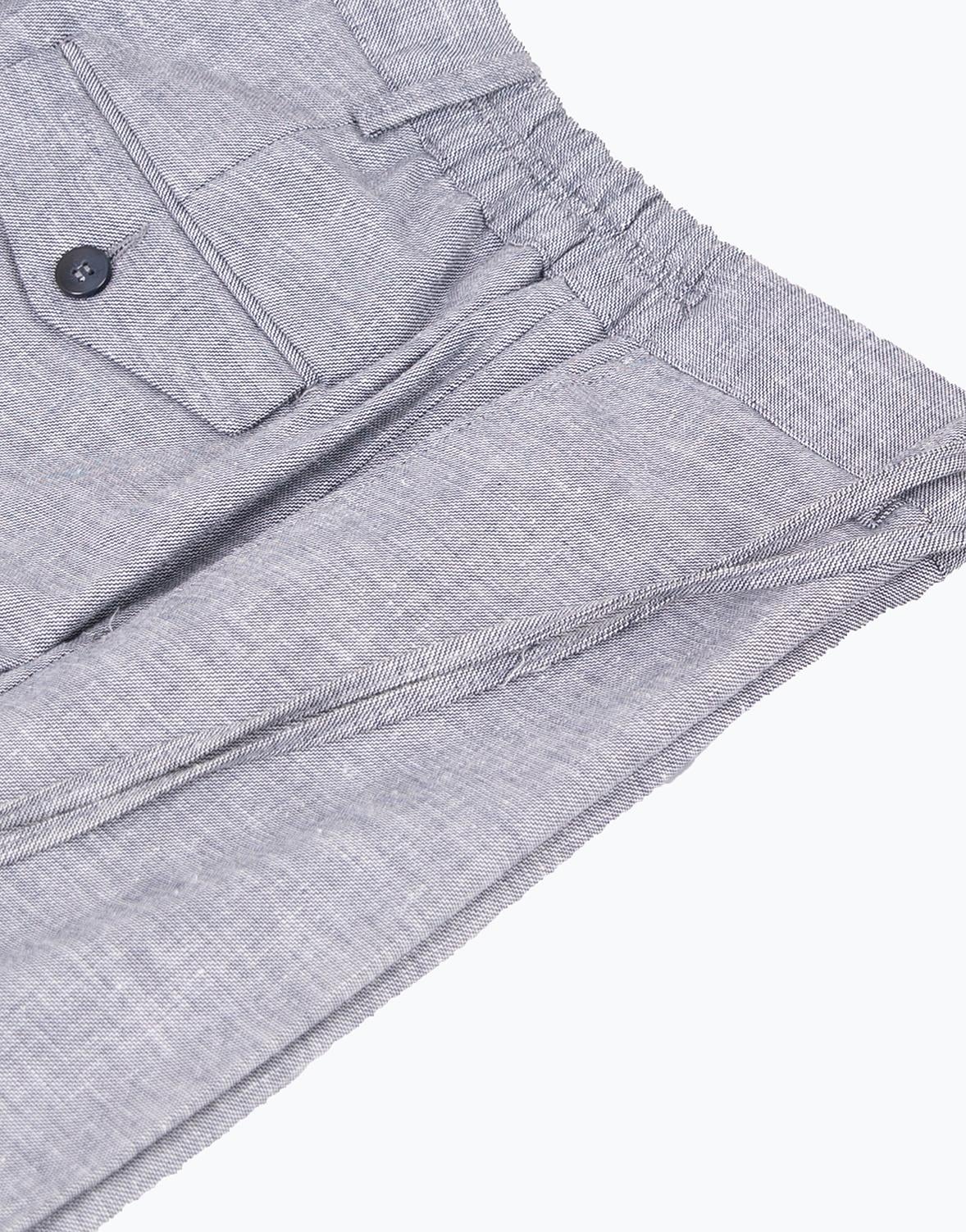 Jogger Keten Pantolon Lacivert