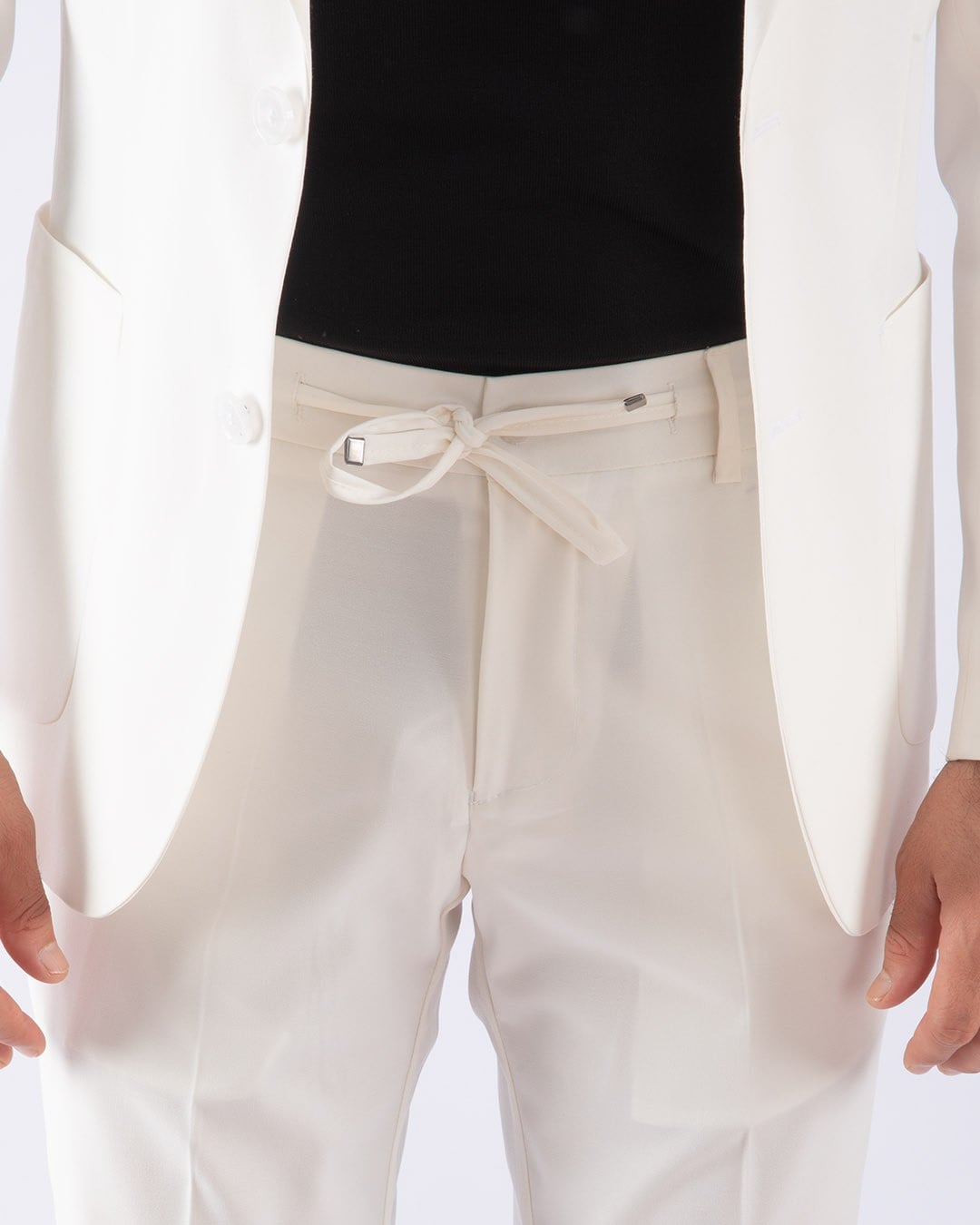 Jogger Takım Elbise Beyaz