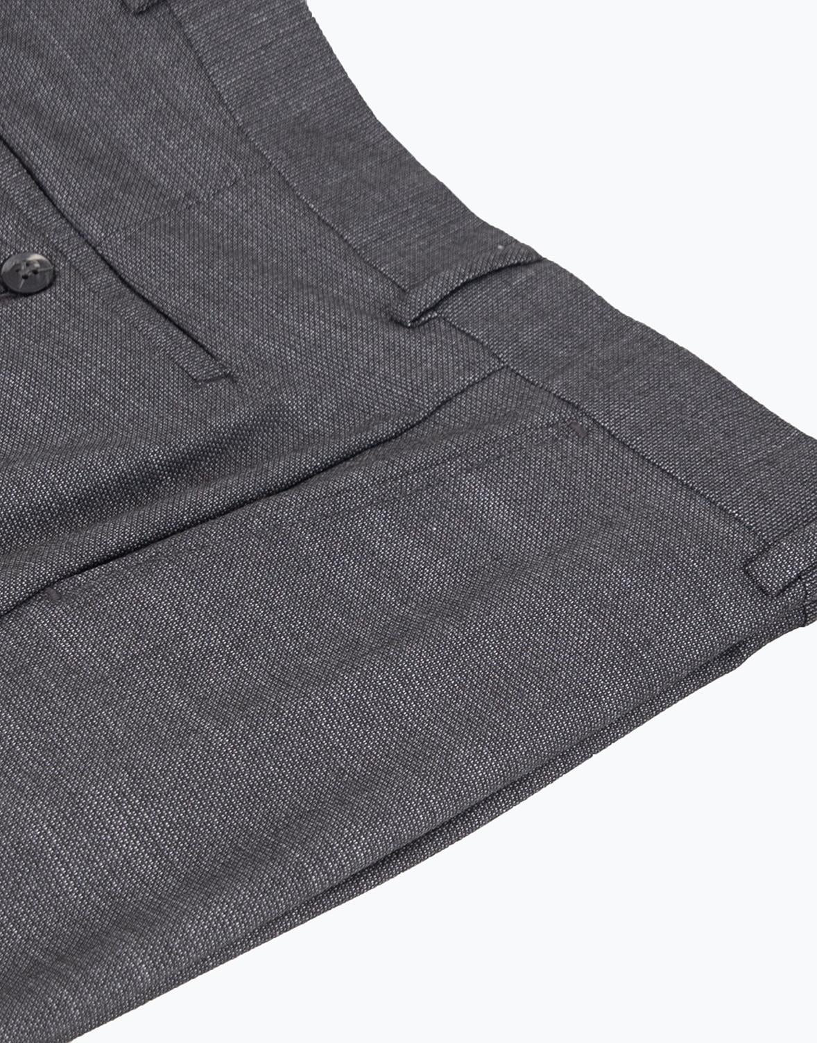 Slim Fit Pantolon Gri