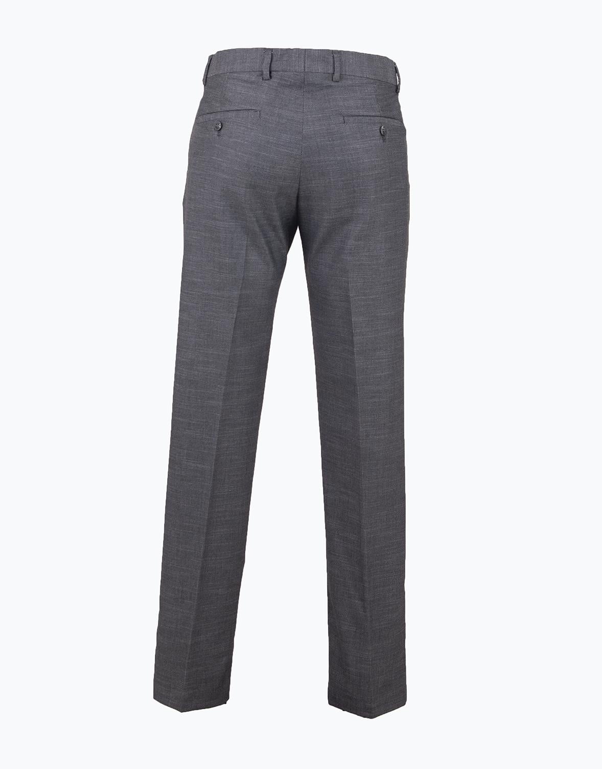 Slim Fit Pantolon Gri