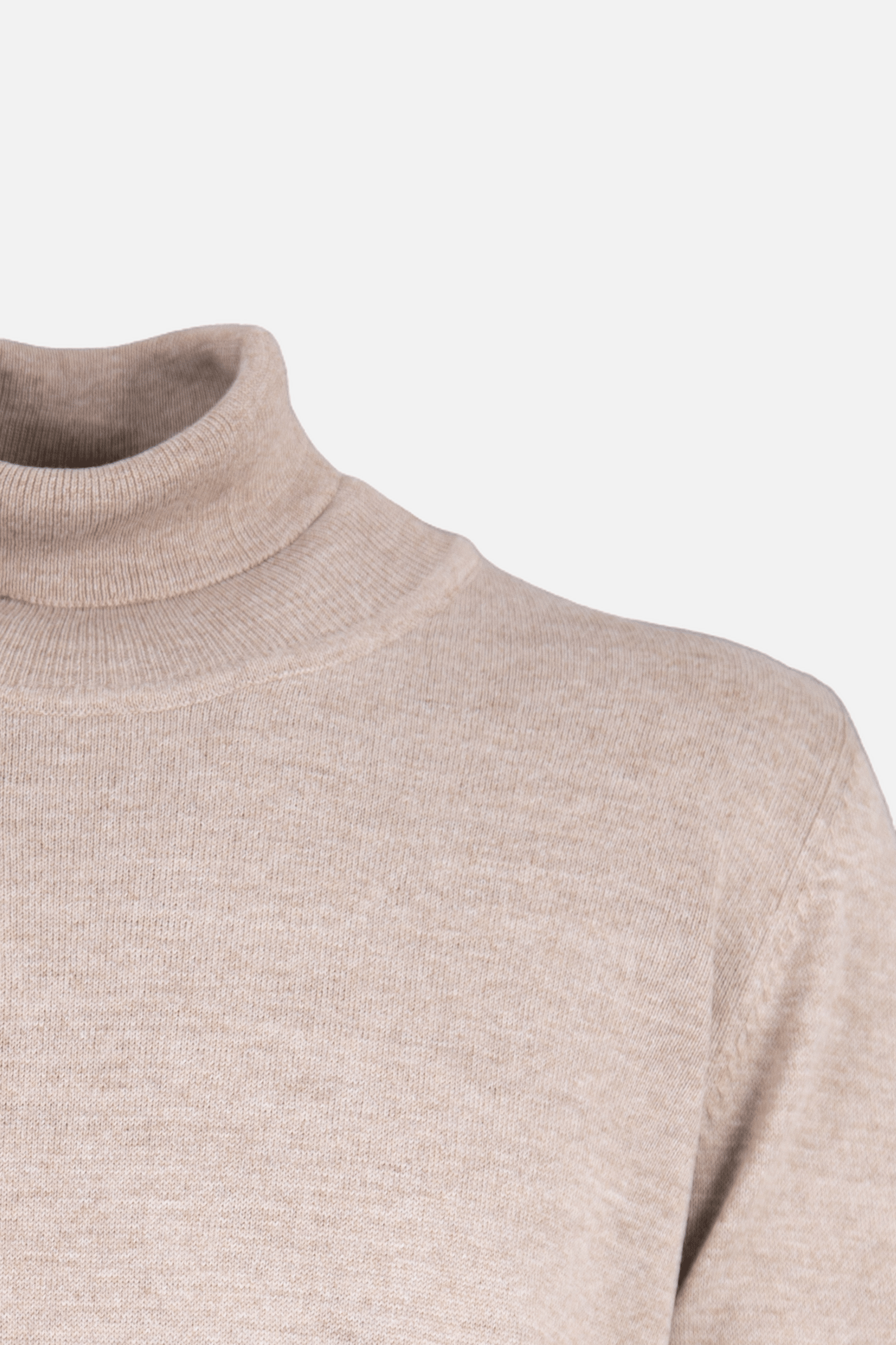 Tam Balıkçı Slim Fit Triko Bej