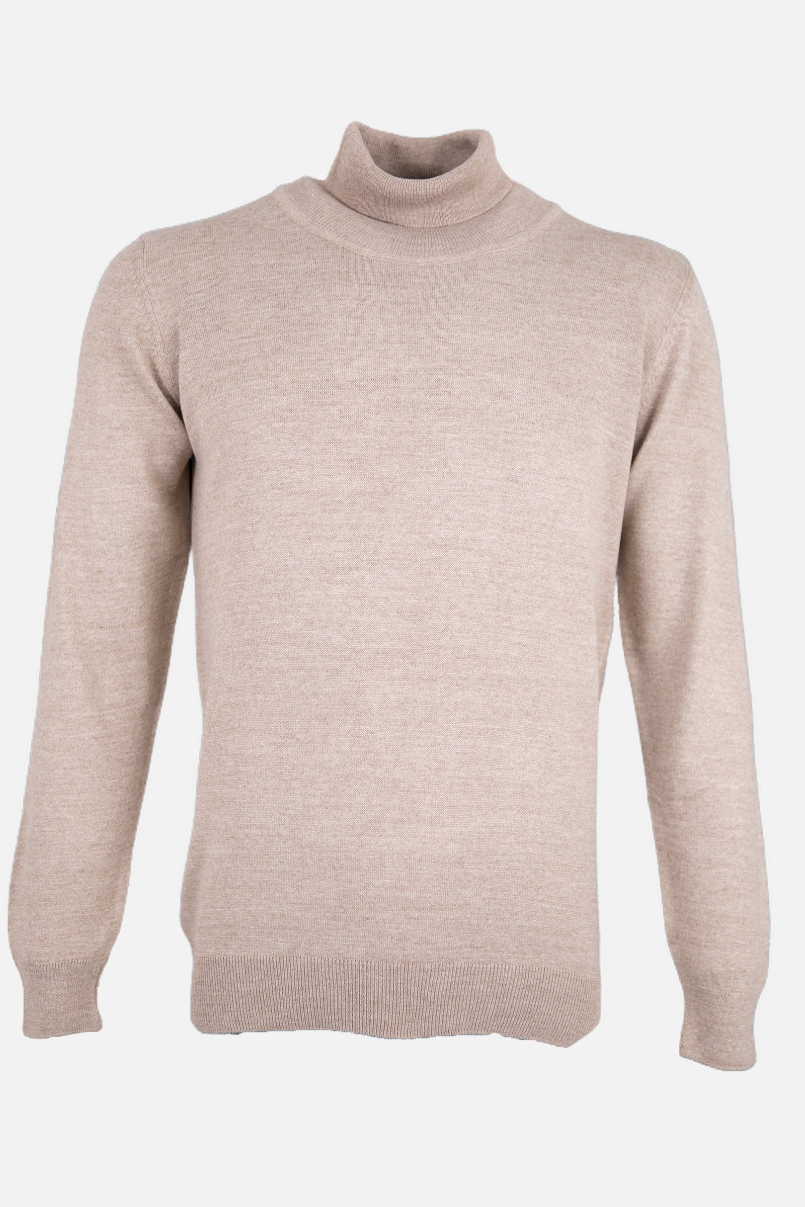 Tam Balıkçı Slim Fit Triko Bej