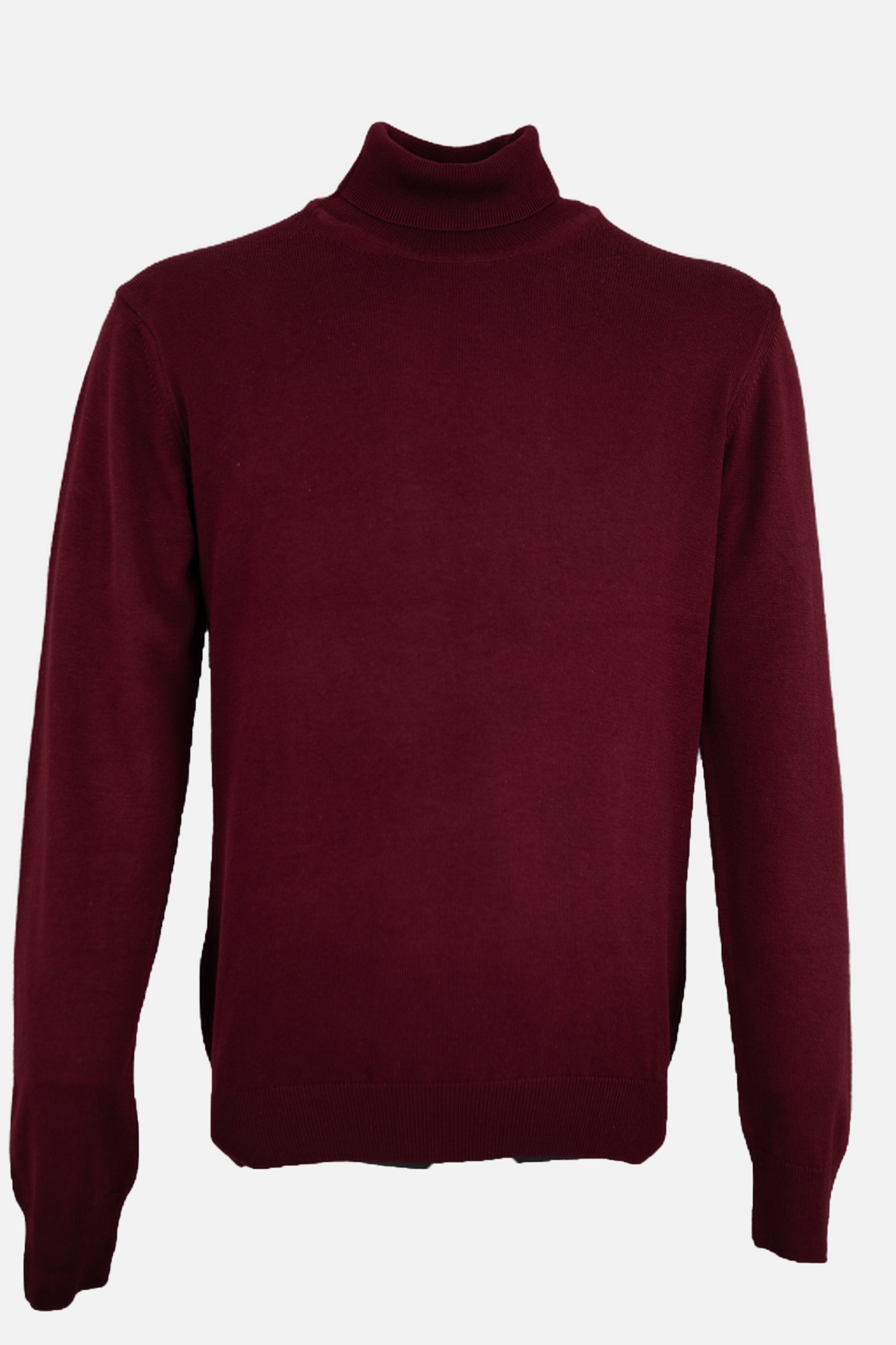 Tam Balıkçı Slim Fit Triko Bordo