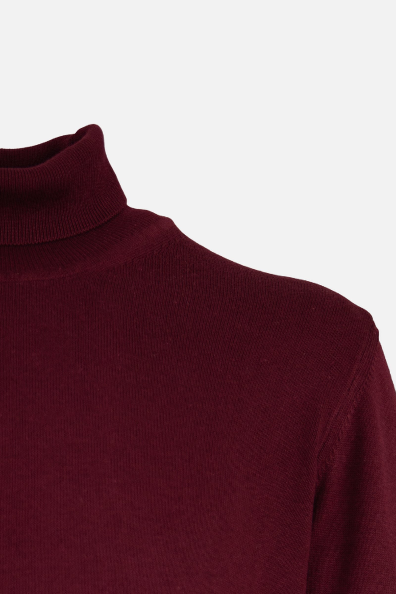 Tam Balıkçı Slim Fit Triko Bordo