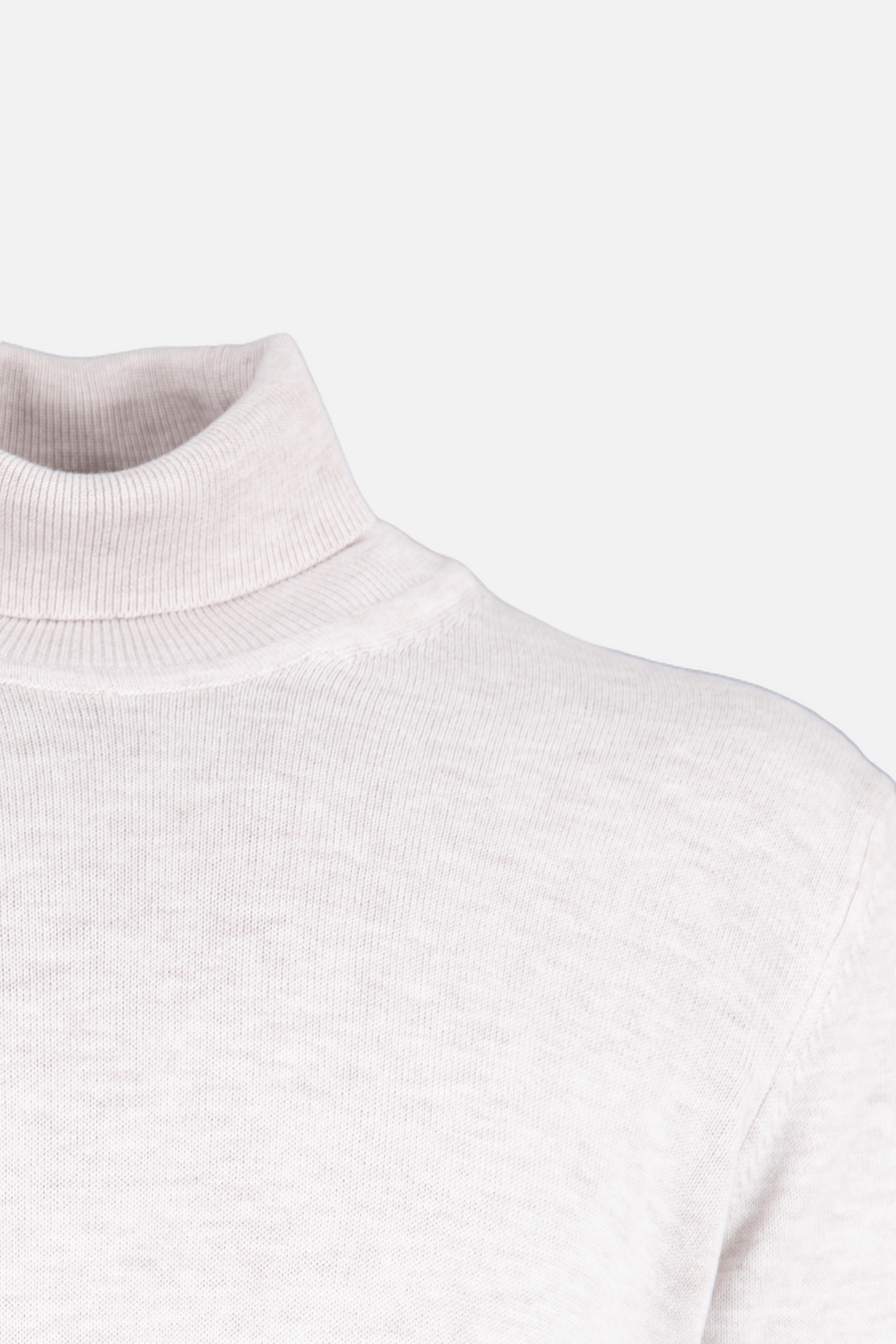Tam Balıkçı Slim Fit Triko Ekru