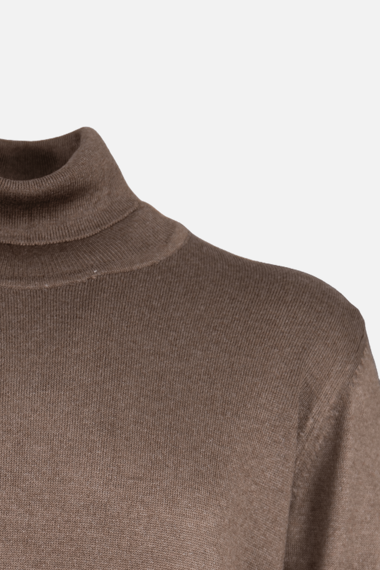 Tam Balıkçı Slim Fit Triko Kahverengi