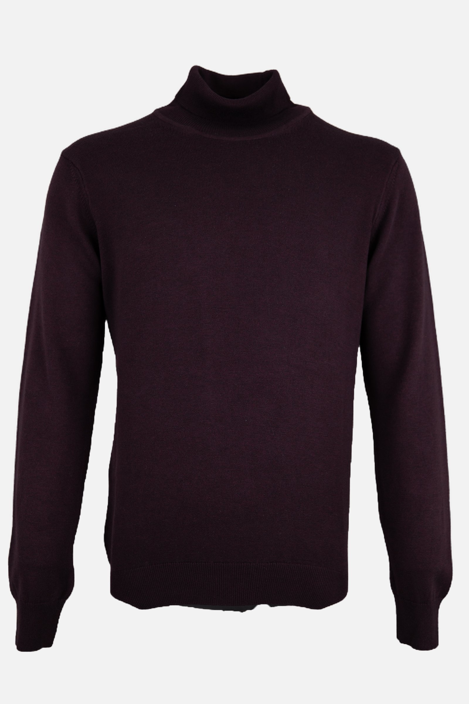 Tam Balıkçı Slim Fit Triko Mürdüm