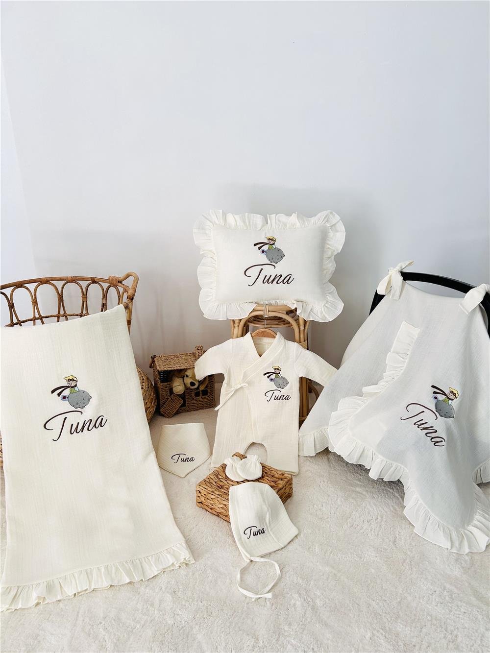 Erkek Bebek Hastane Çıkışı DOUBLE SET 