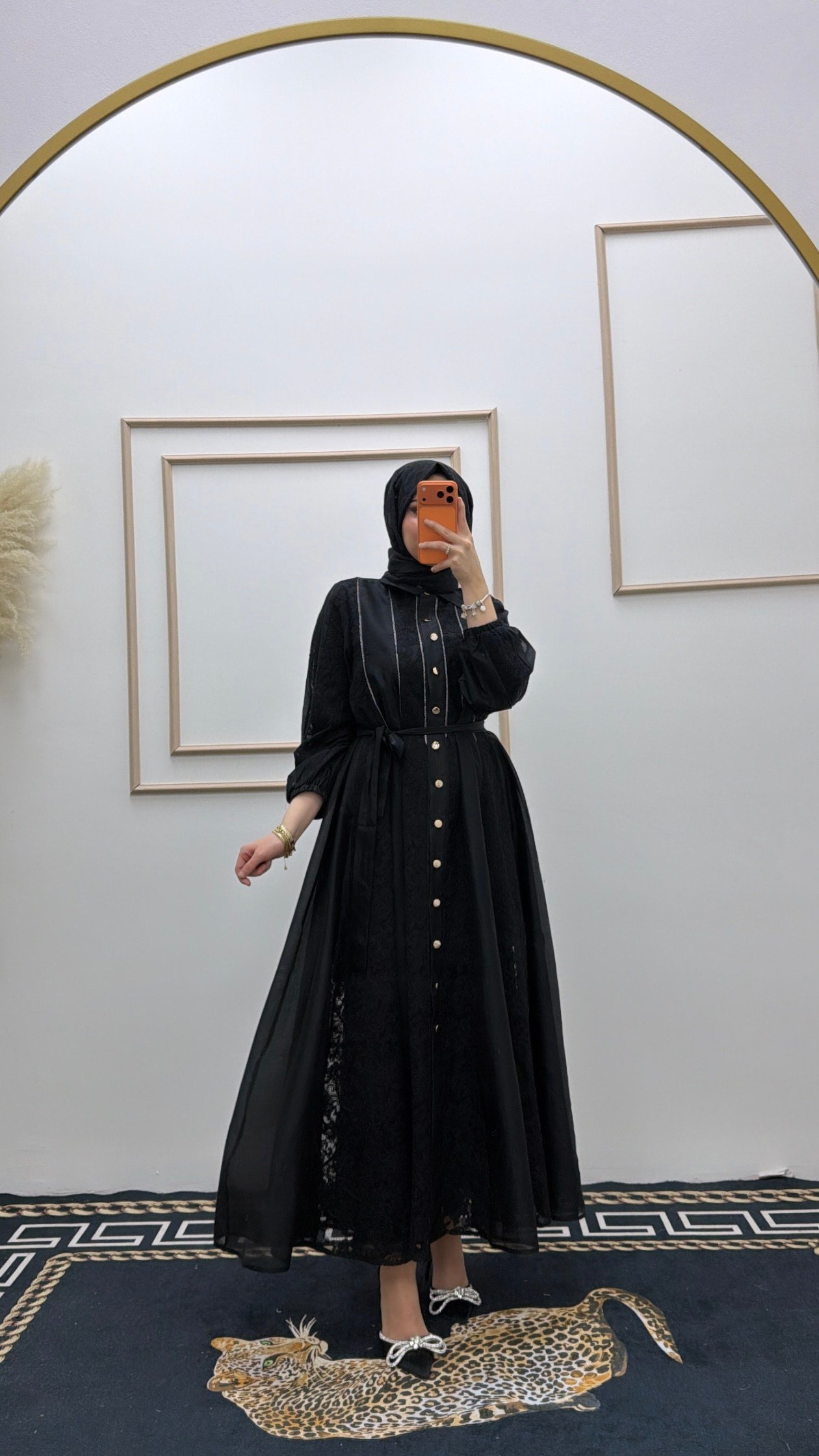 Black Aura Siyah Elbise