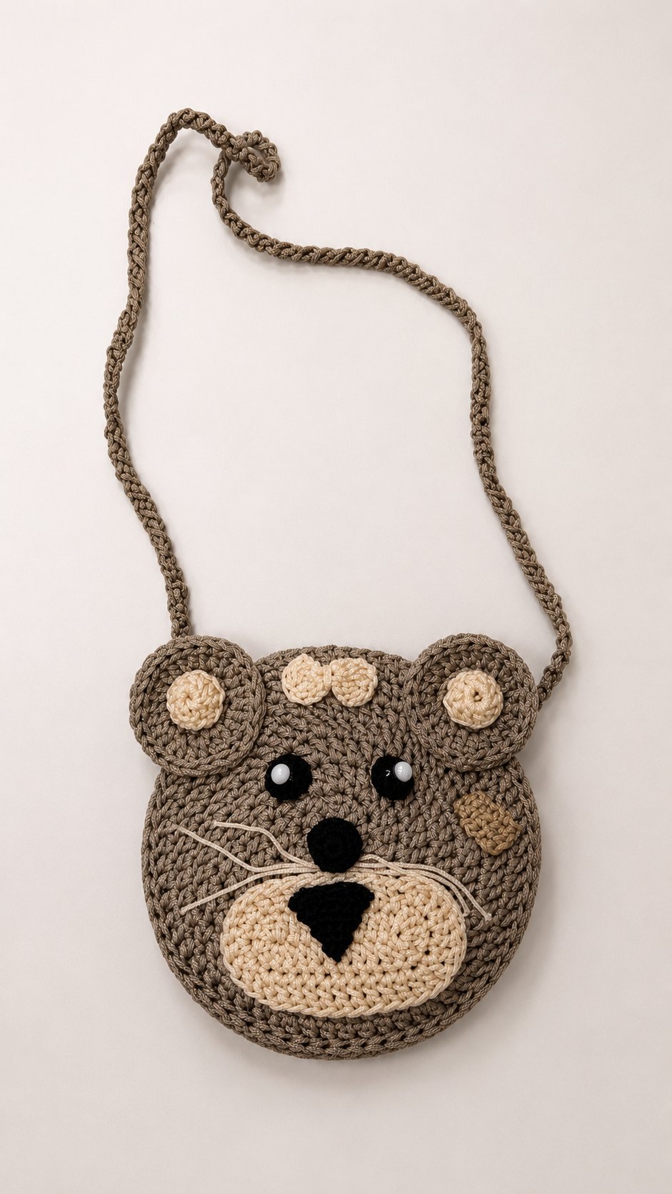 Krem Özel Tasarım Çanta