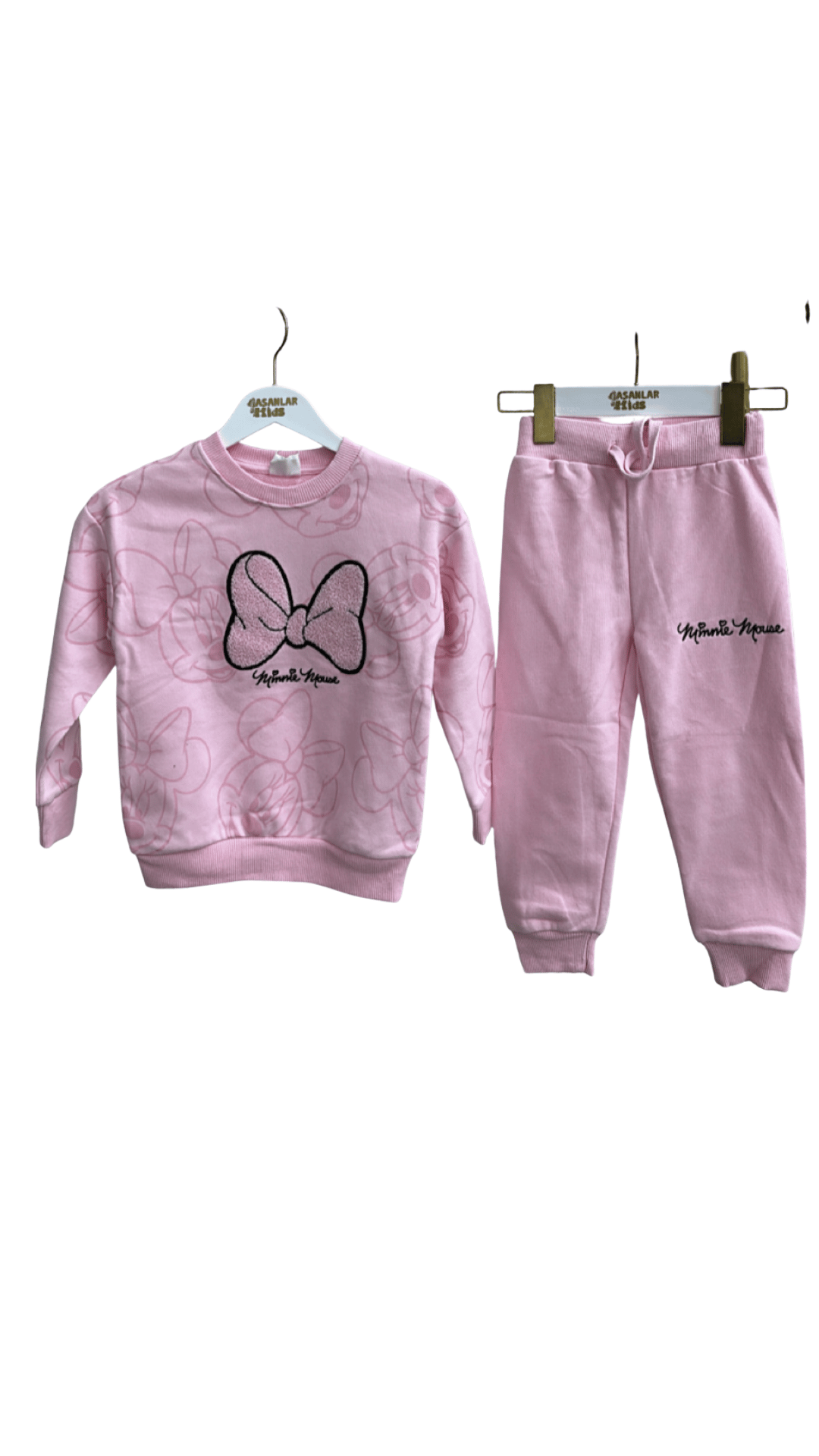 Mickey Pembe Eşofman Takım