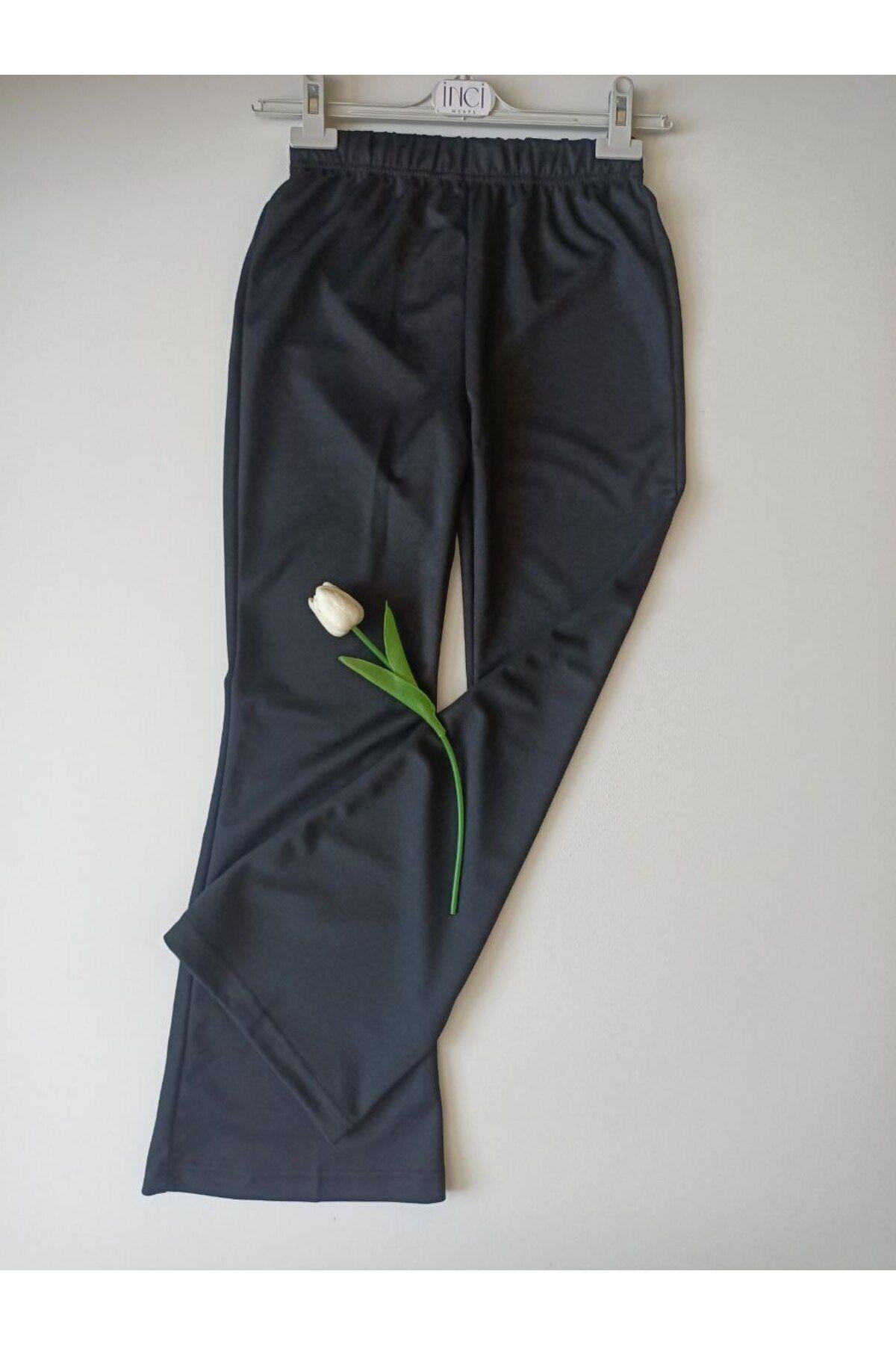 İspanyol Paça Crep Pantolon-050-camel