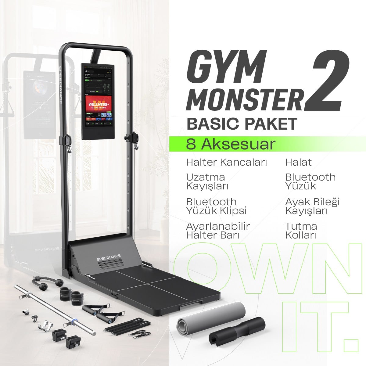 Gym Monster 2 Basic (Sadece Cihaz)
