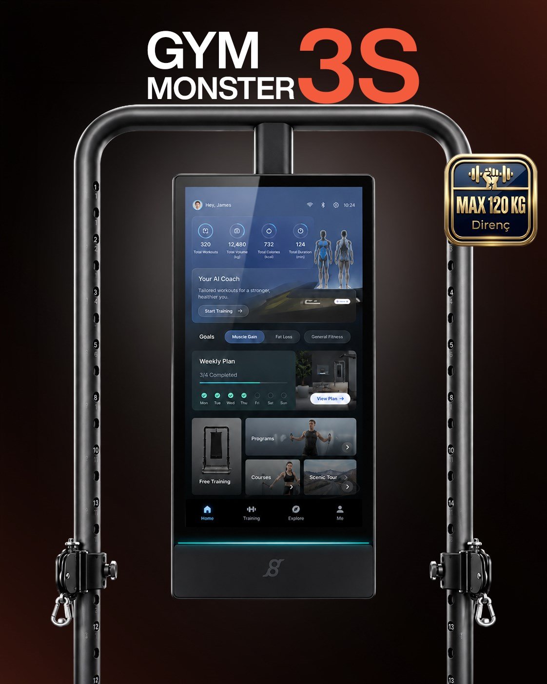 Gym Monster 3S Studio