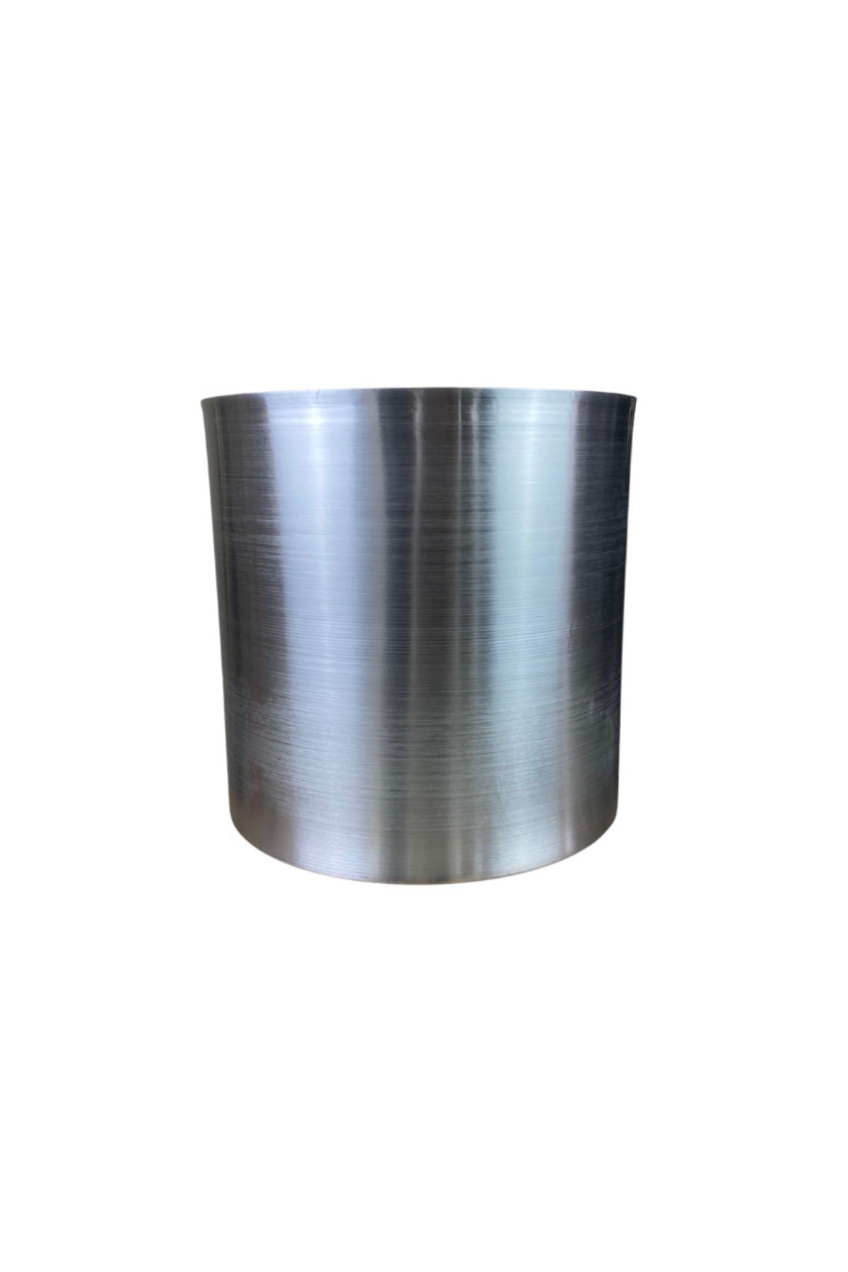 Metalik Galvaniz Saksı 35x35 Paslanmaz