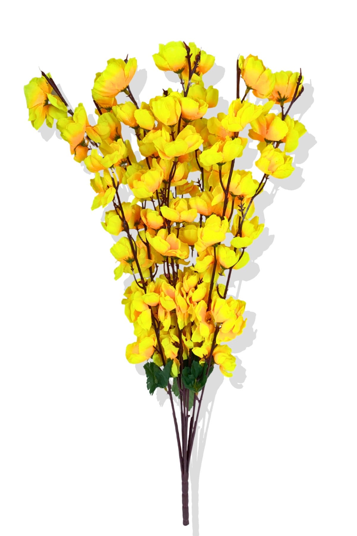 Sarı Bahar Dalı Demet 60 Cm