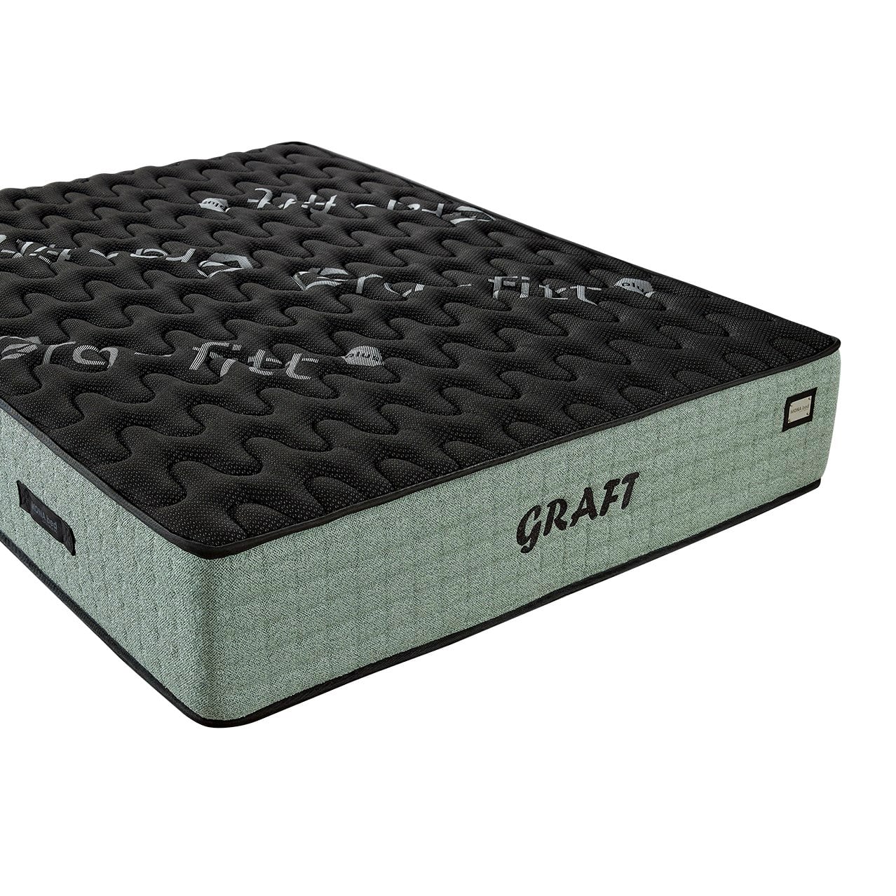GRAFT Yeşil Full Ortopedik Çift Taraflı Pocket Yaylı Yatak 30 cm – Visco Katman Ultra Konfor