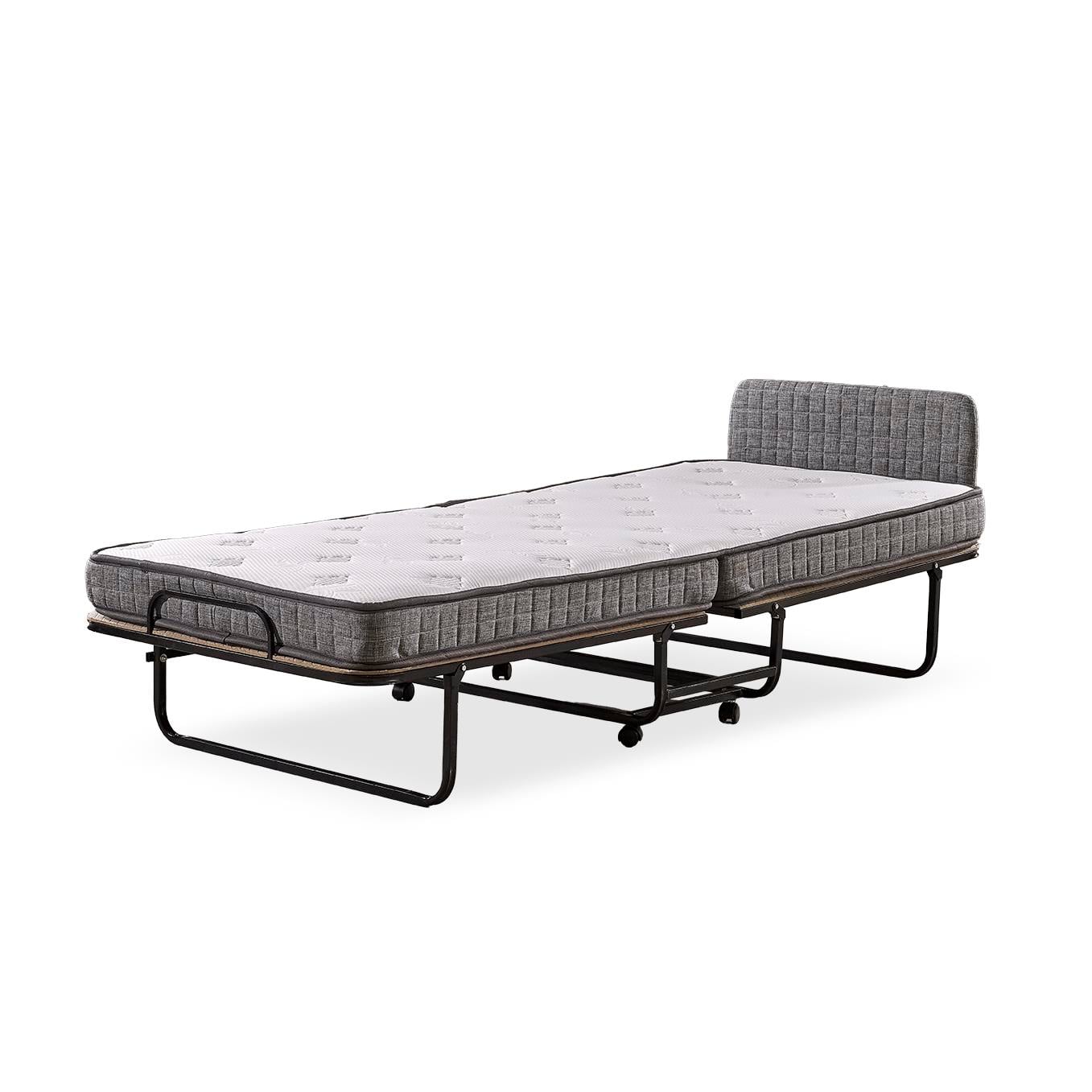 Mona Ortopedik Katlanır Yatak Seti 90x200 cm Tek Kişilik – Taşınabilir Misafir Yatağı