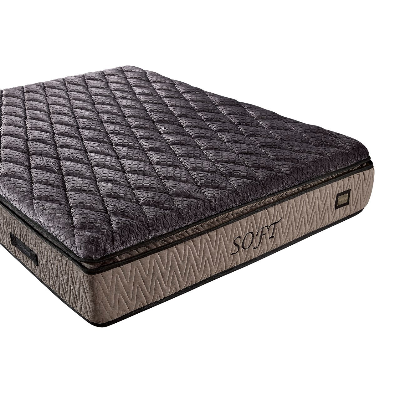 Soft 30 cm Full Ortopedik Pedli Yatak – Multi Spring Yaylı, Örme Kumaş Ultra Konfor