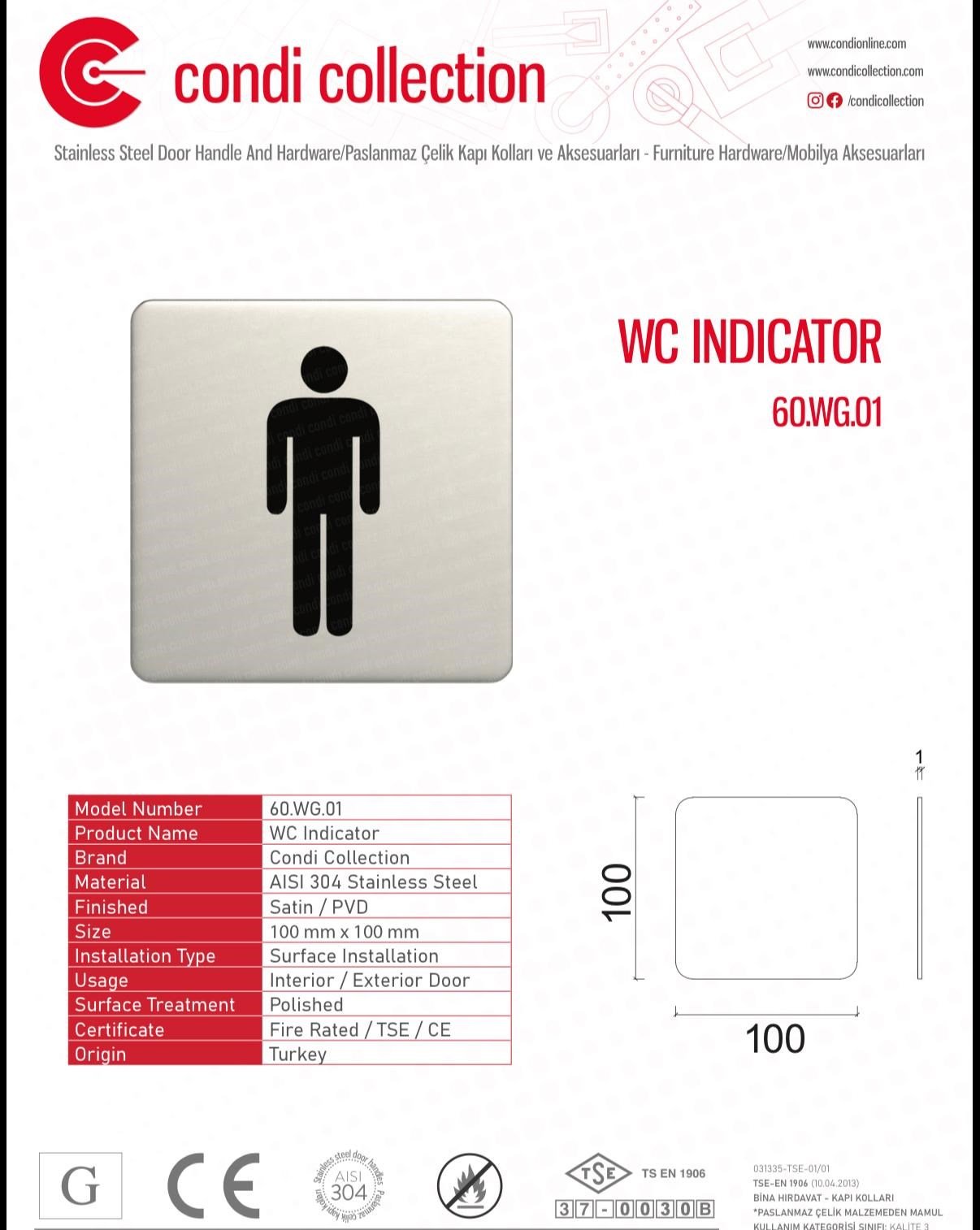 KADIN ERKEK WC GÖSTERGESİ 