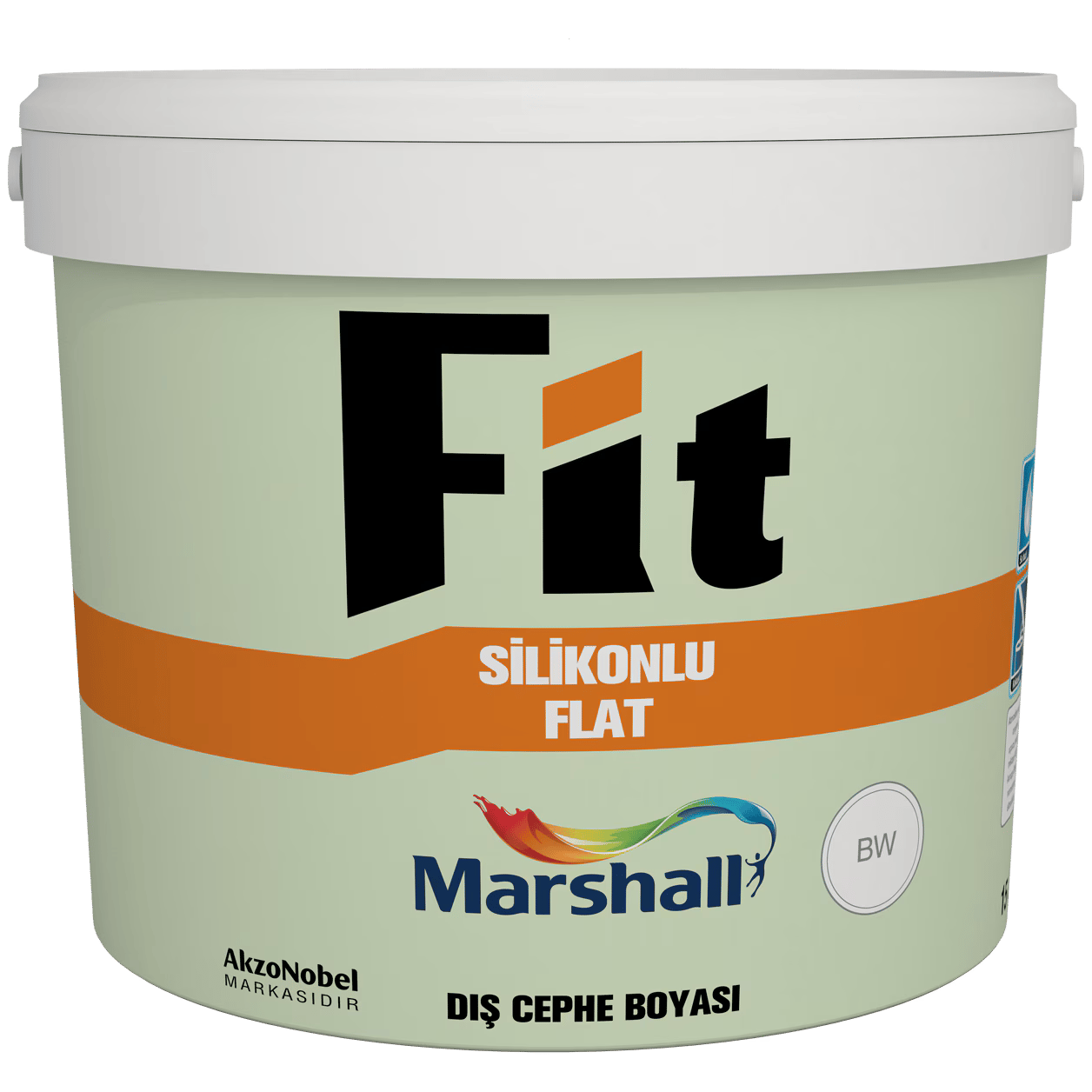Marshall Fit Silikonlu Flat Dış Cephe Boyası