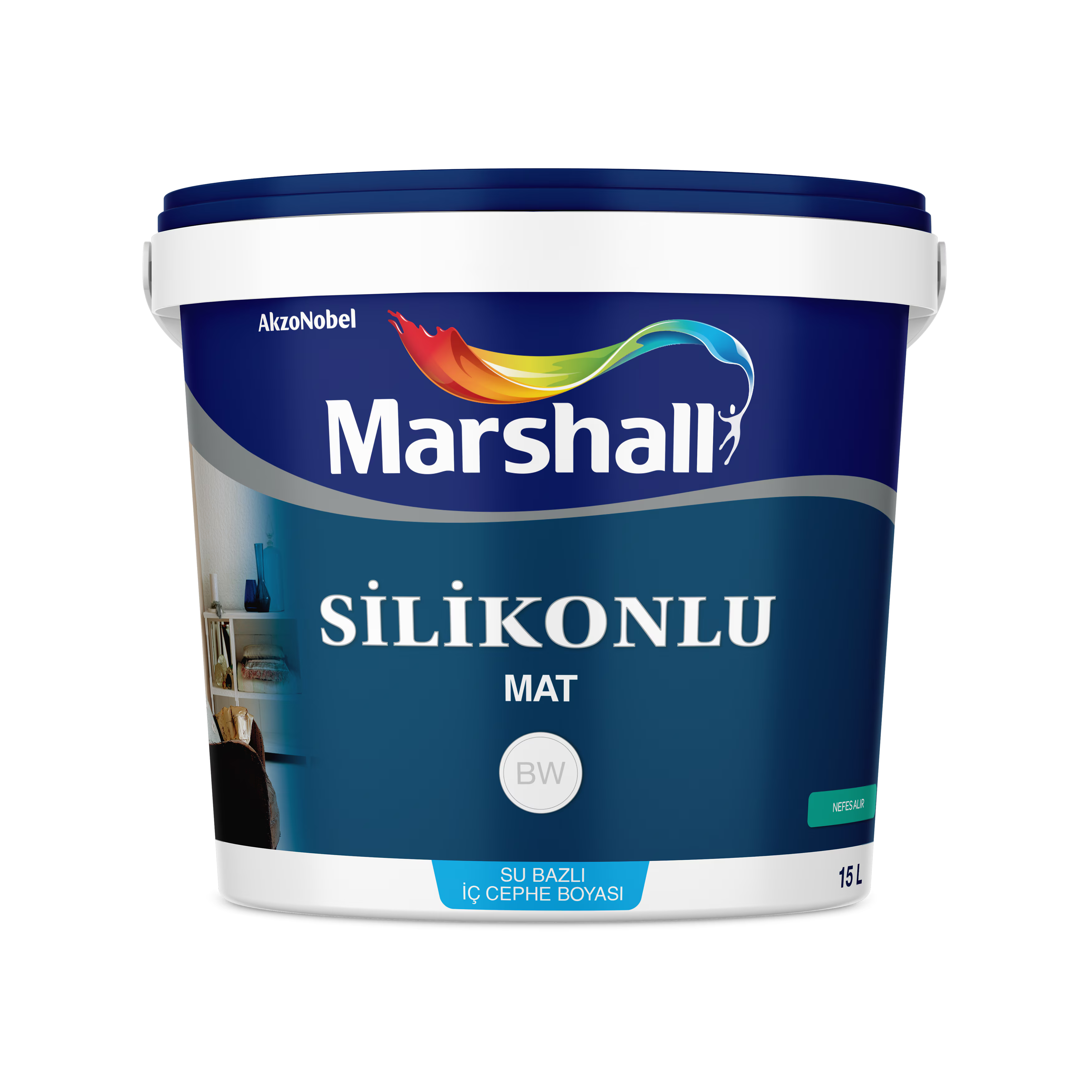 Marshall Silikonlu Mat İç Cephe Boyası