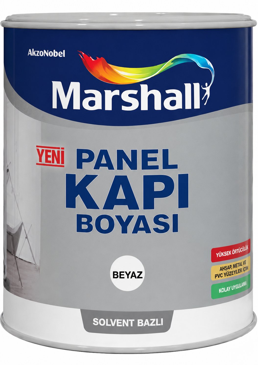 Marshall Solvent Bazlı Panel Kapı Boyası