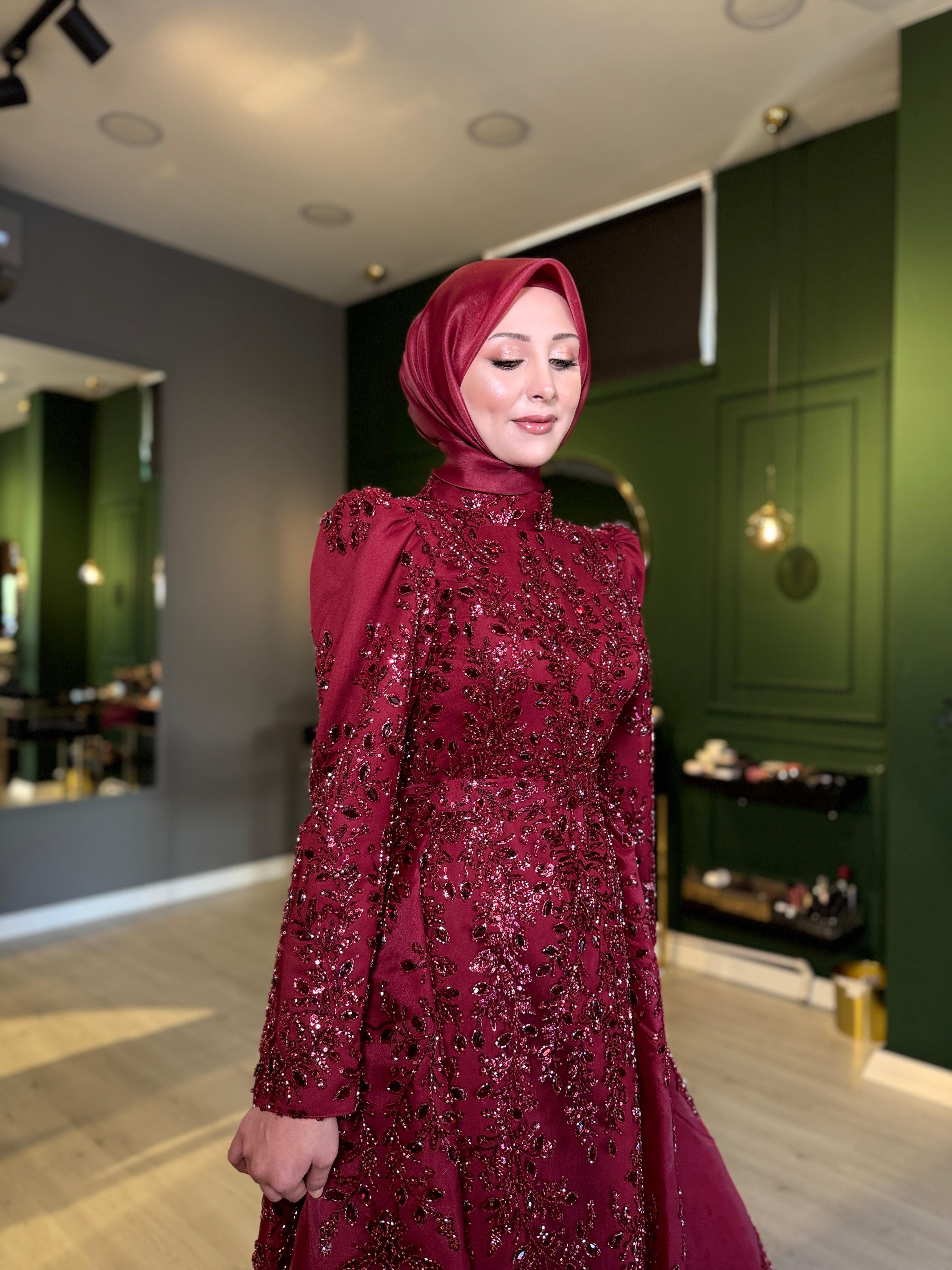 Claret Rose Elbise