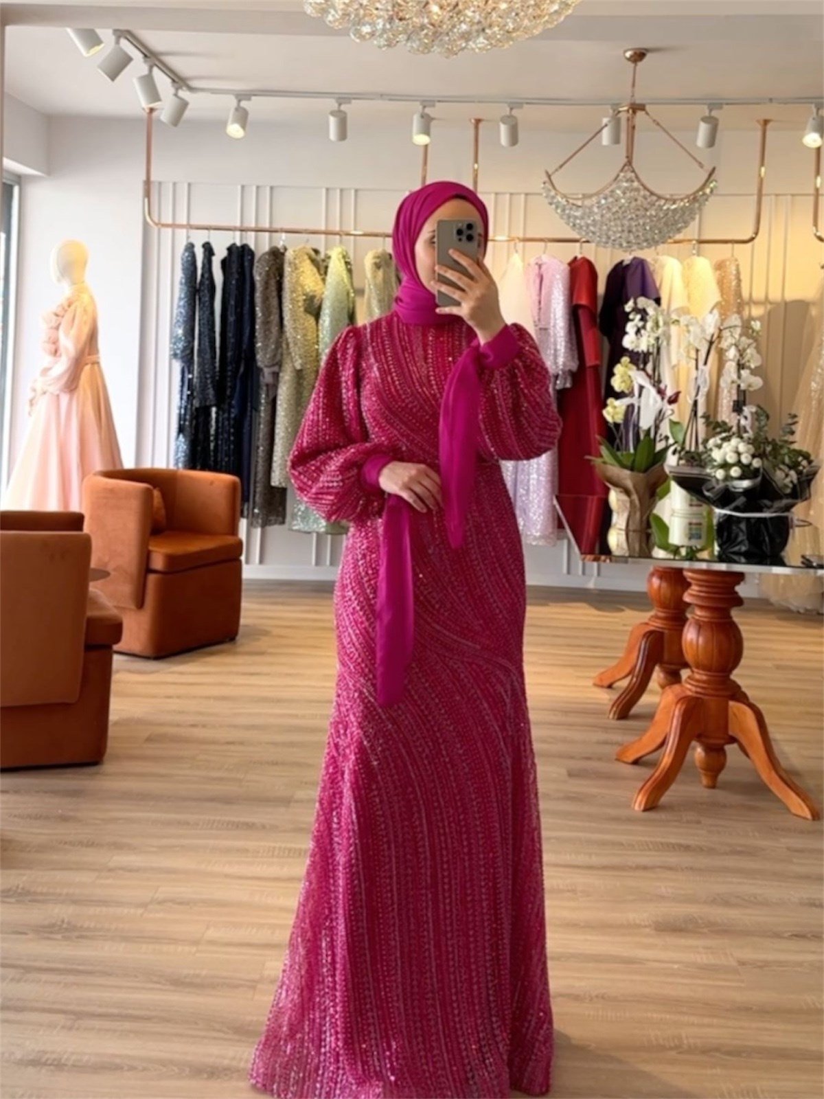 Roza Elbise