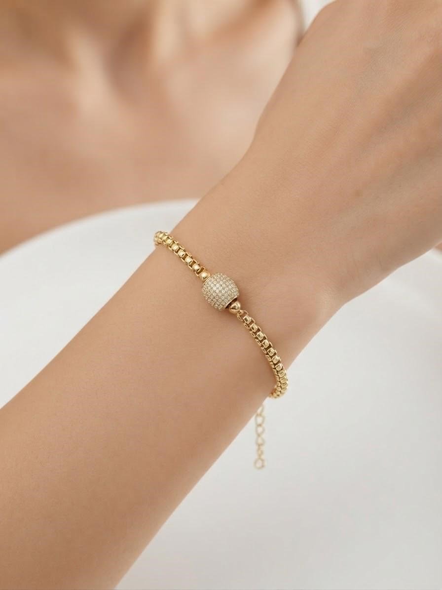 14K Arnavut Model Bileklik