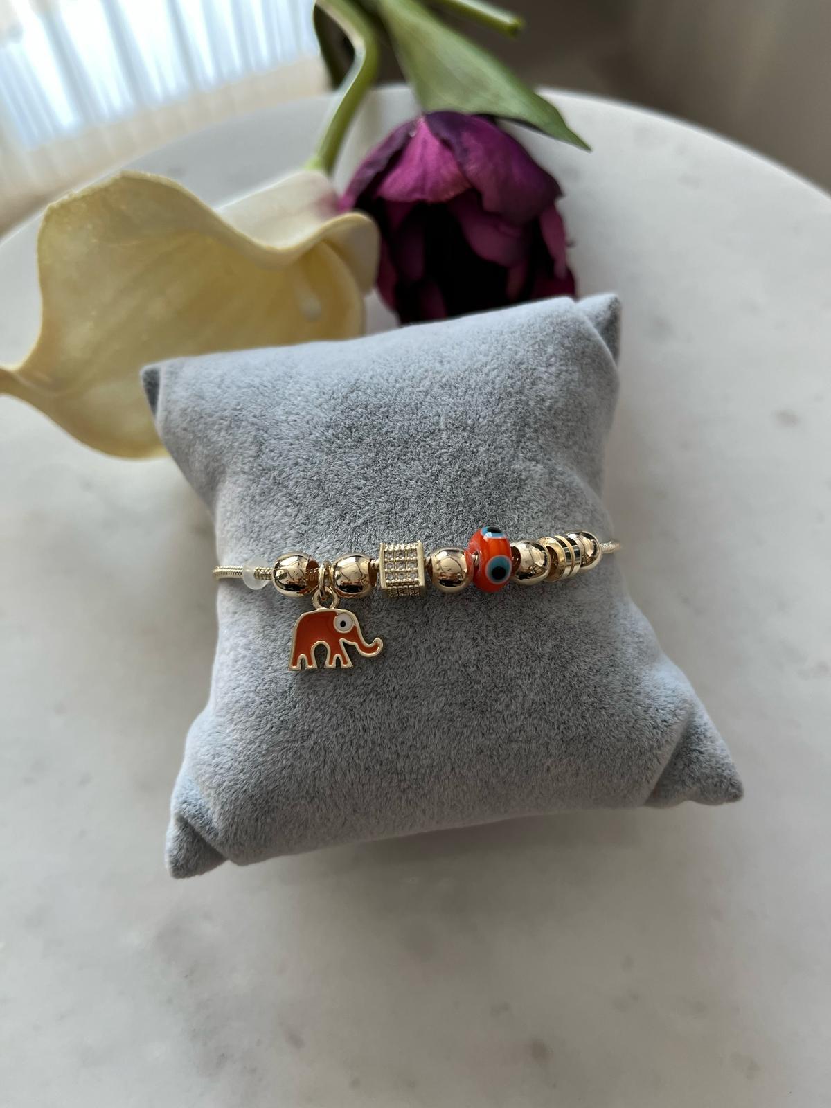Filli Charm Bileklik Turuncu