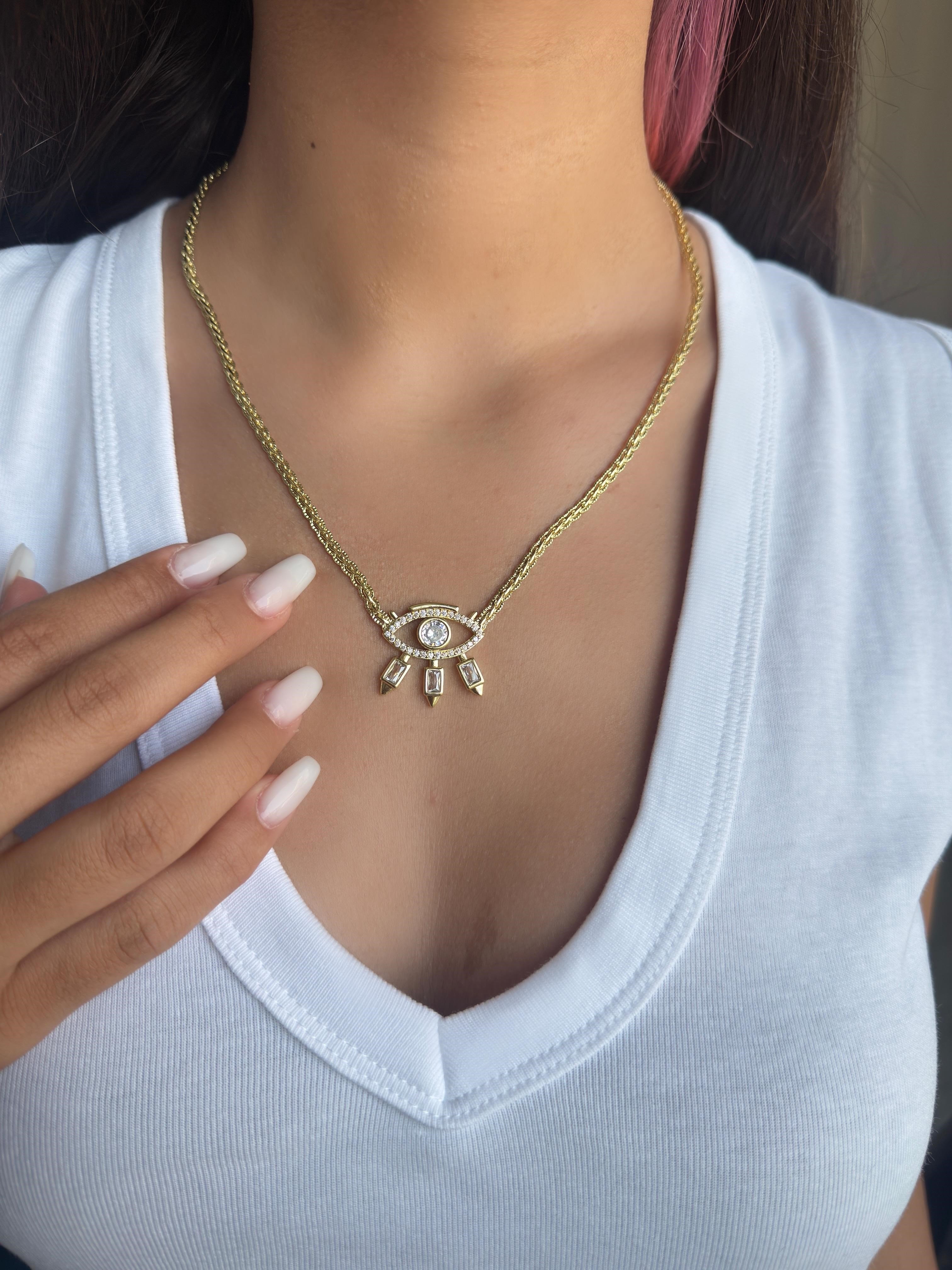 Özel Seri 14k Göz Kolye