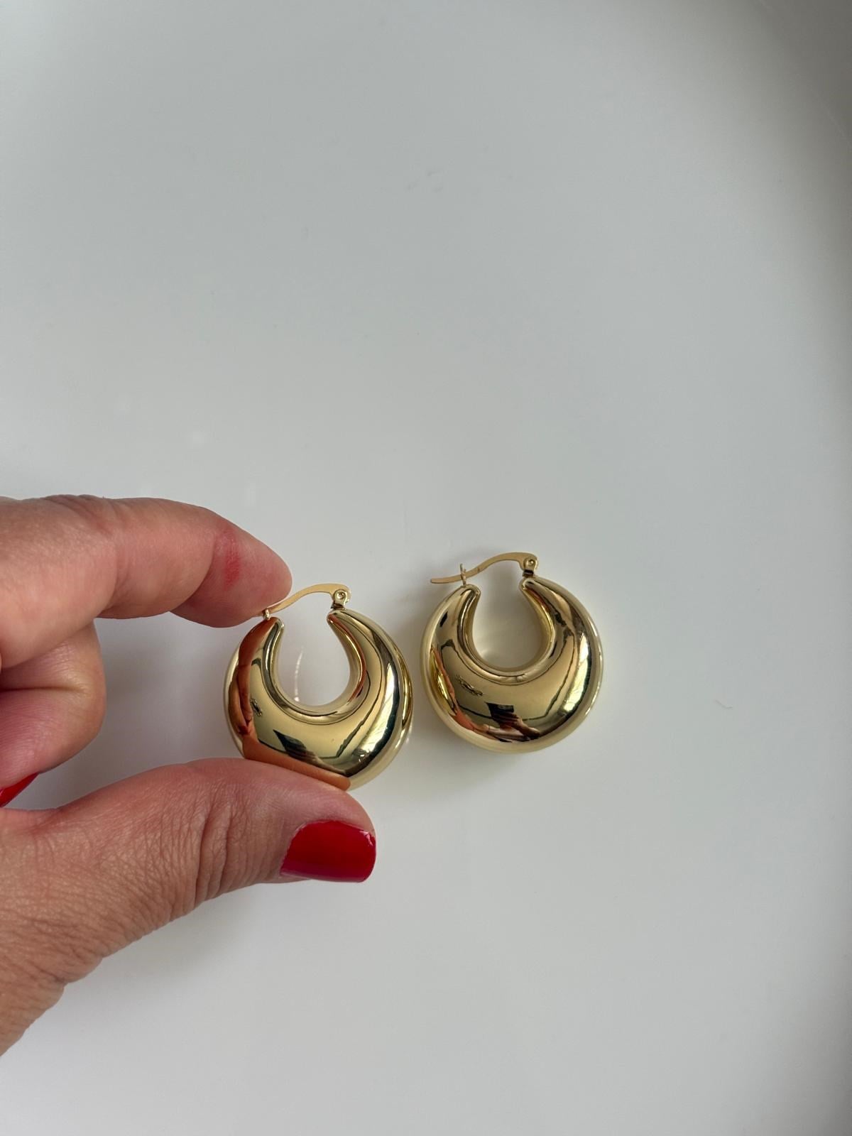 Özel Seri Gold Tombul  Küpe