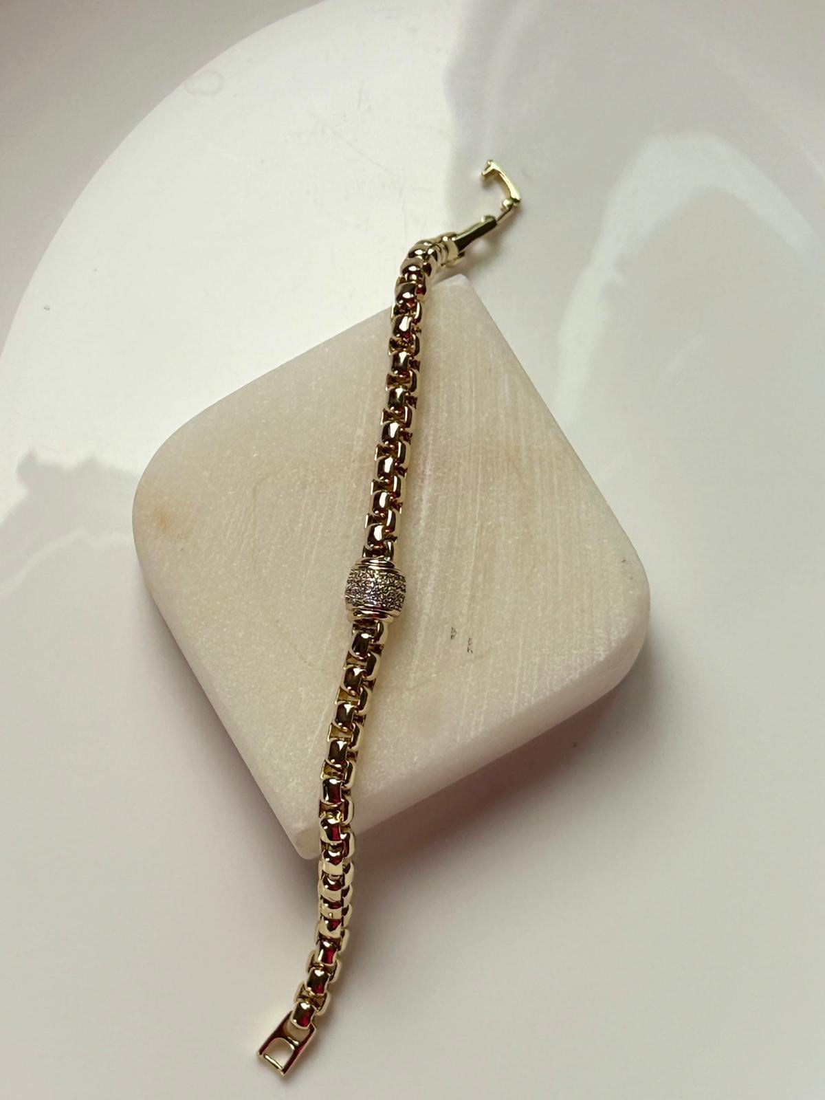 Vip 14k Arnavut Bilekliği