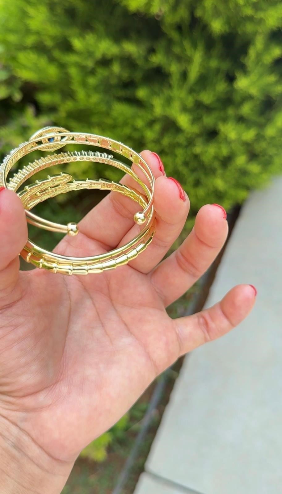 Vip 14k Nazarlı Bileklik Kombini