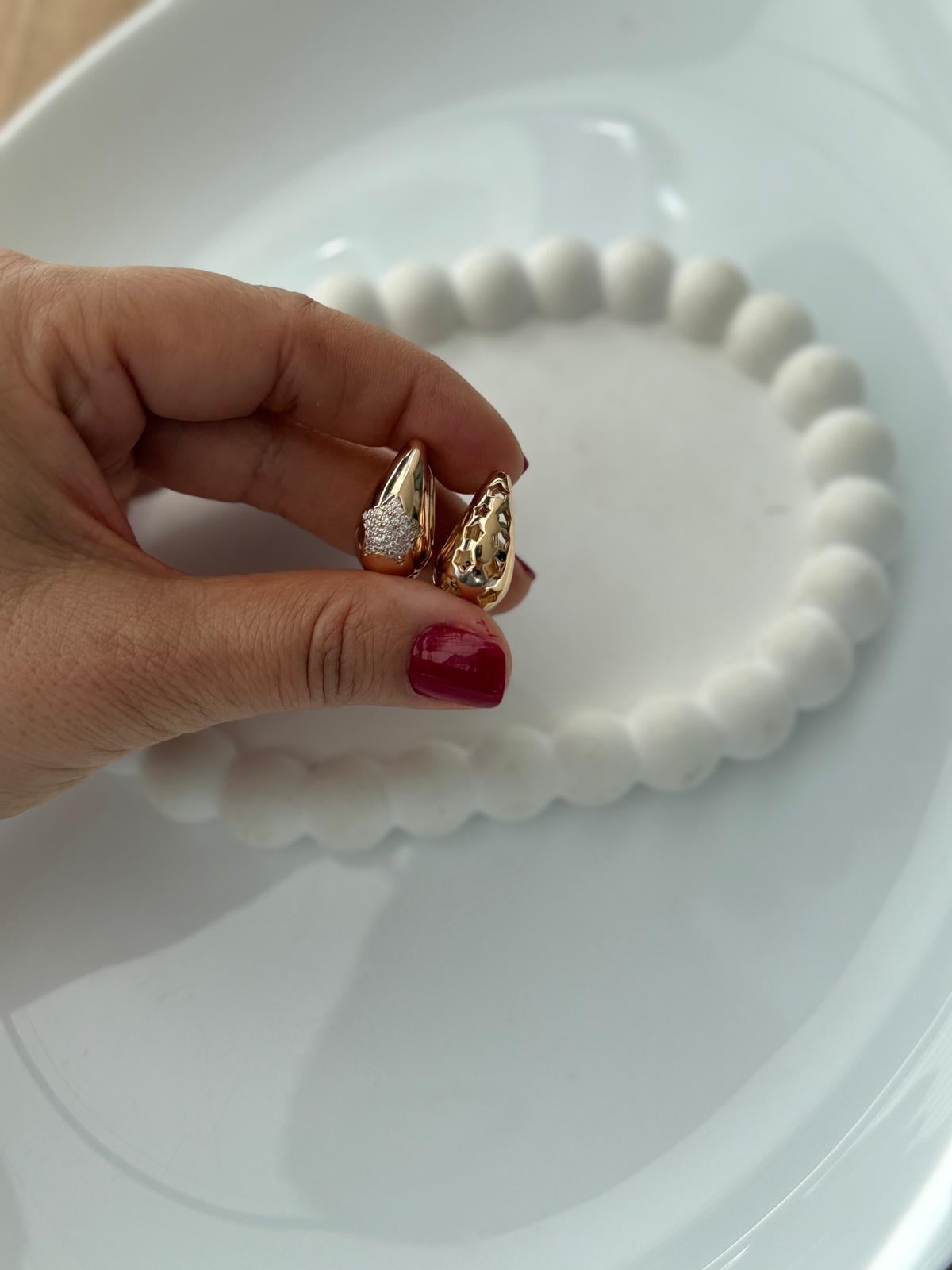 Vip Tombul Yıldızlı Küpe