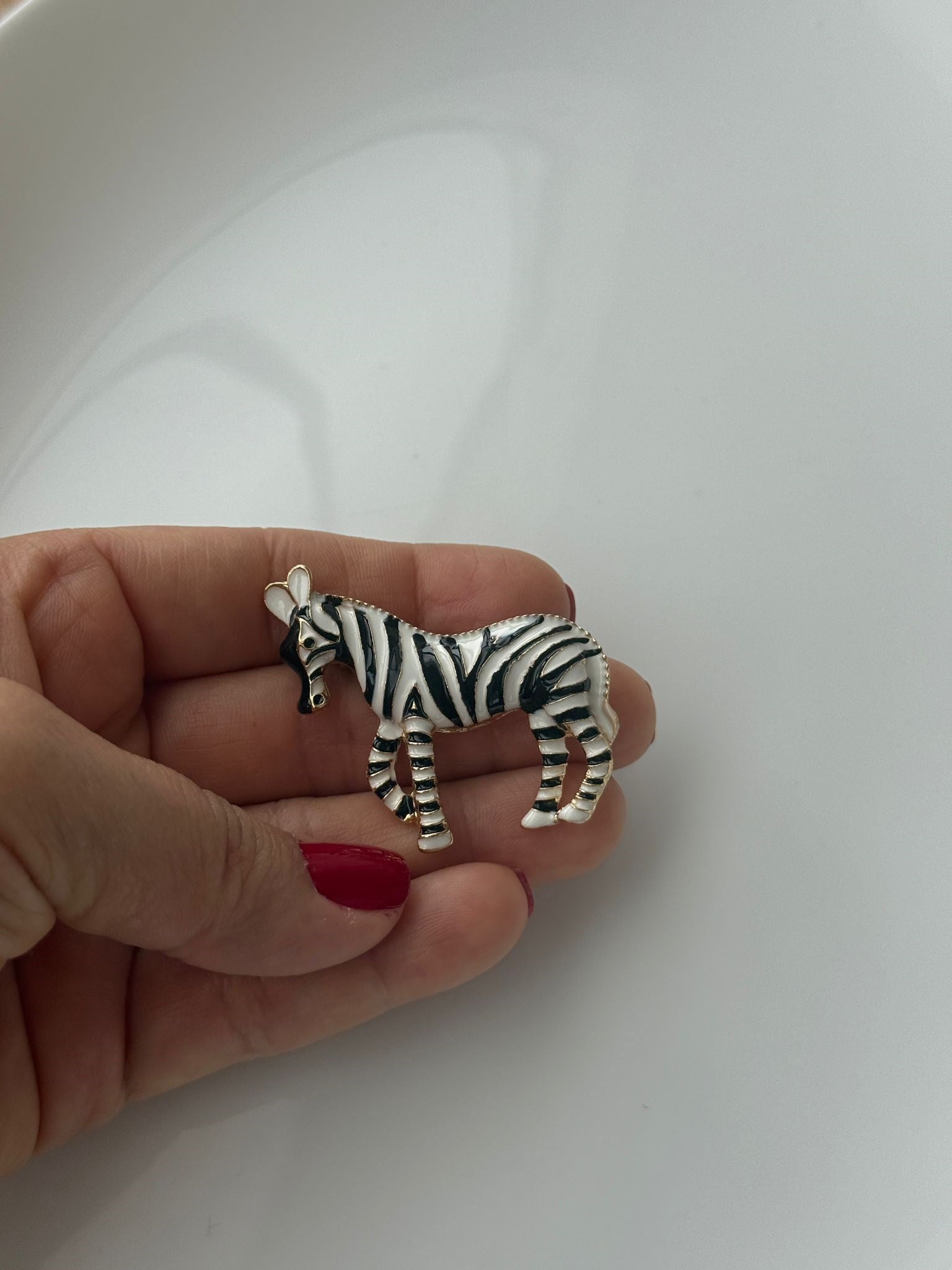 Zebra Broş
