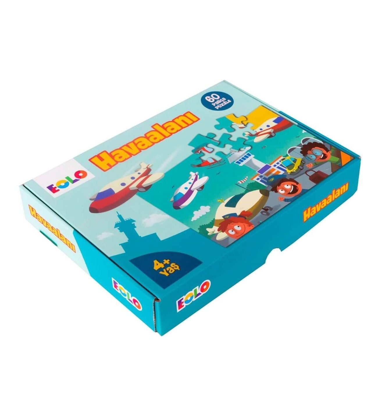 Eolo Yayınları 60 Parça Yer Puzzle - Havaalanı