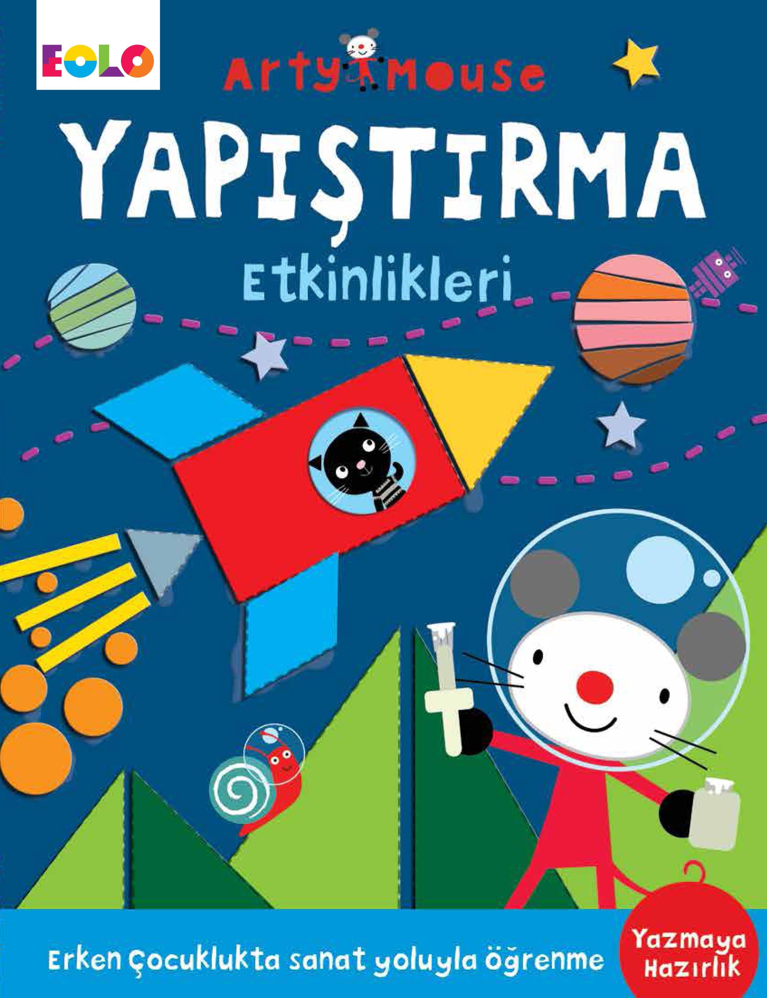 Eolo Yayınları Arty Mouse - Yapıştırma Etkinlikleri