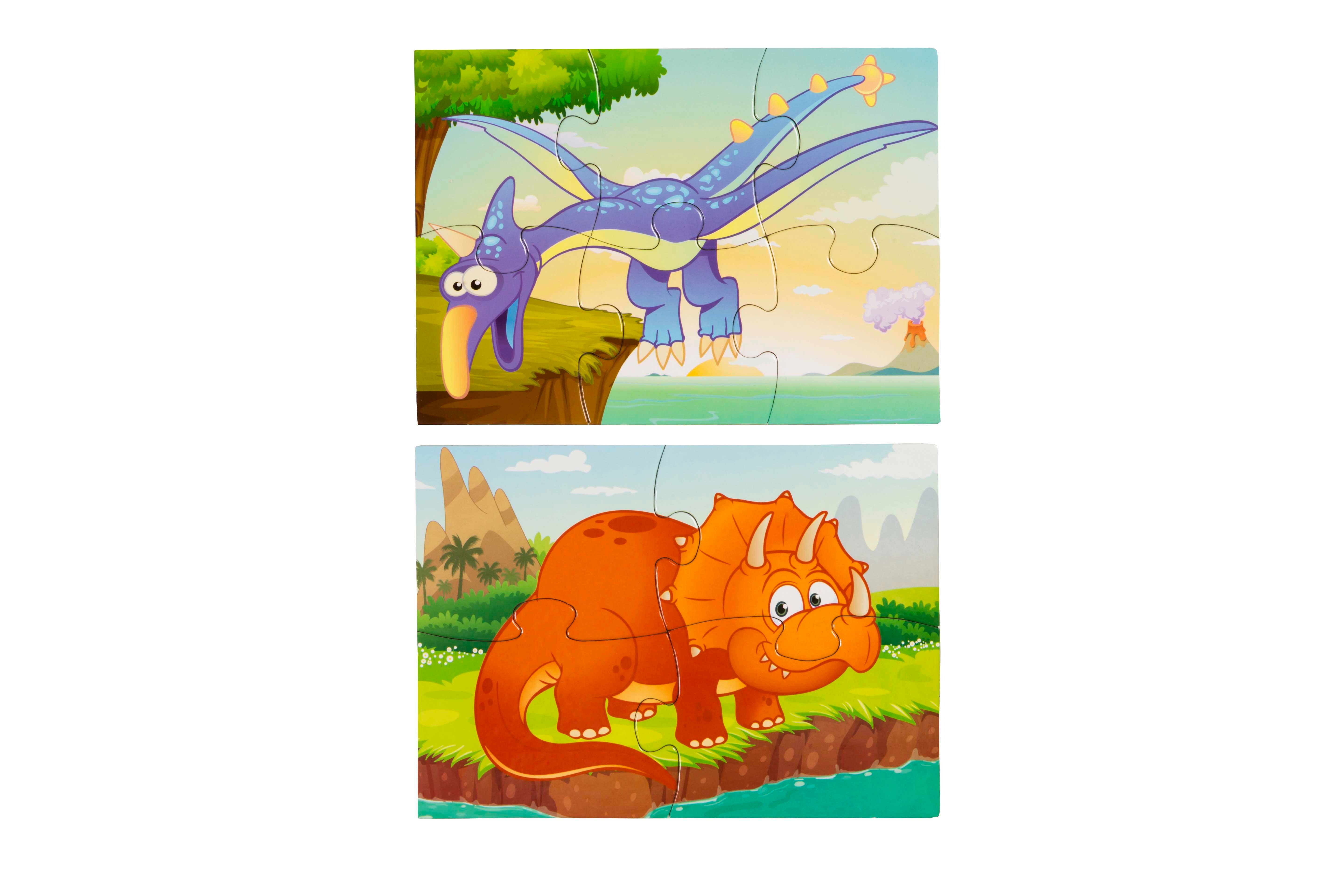 Eolo Yayınları Mini Puzzle - Sevimli Dinozorlar