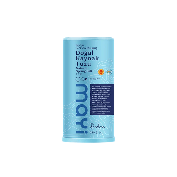 İyotlu İnce Kaynak Tuzu 250gr (Tuzluklu)