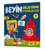 Mucit Karınca Beyin Geliştirme Etkinlikleri Yaz-Sil Kitaplar 3-6 Aş