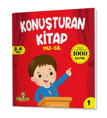 Mucit Karınca Konuşturan Kitap Serisi Yaz-Sil Kitaplar (Türkçede En Çok Kullanılan 1000 Kelime)