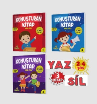 Mucit Karınca Konuşturan Kitap Serisi Yaz-Sil Kitaplar (Türkçede En Çok Kullanılan 1000 Kelime)