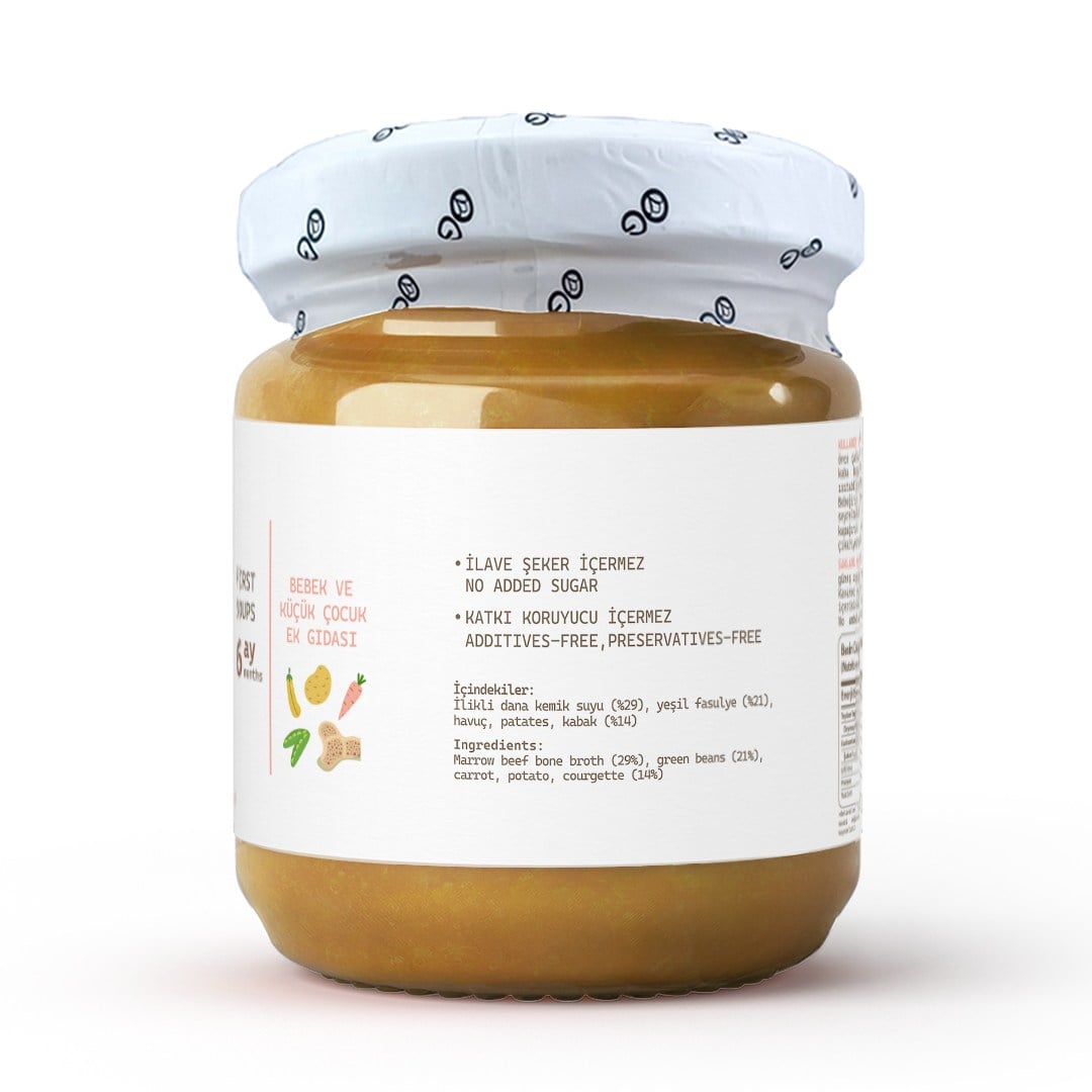 Og Natural Kemik Sulu Sebze Çorbası 190 G