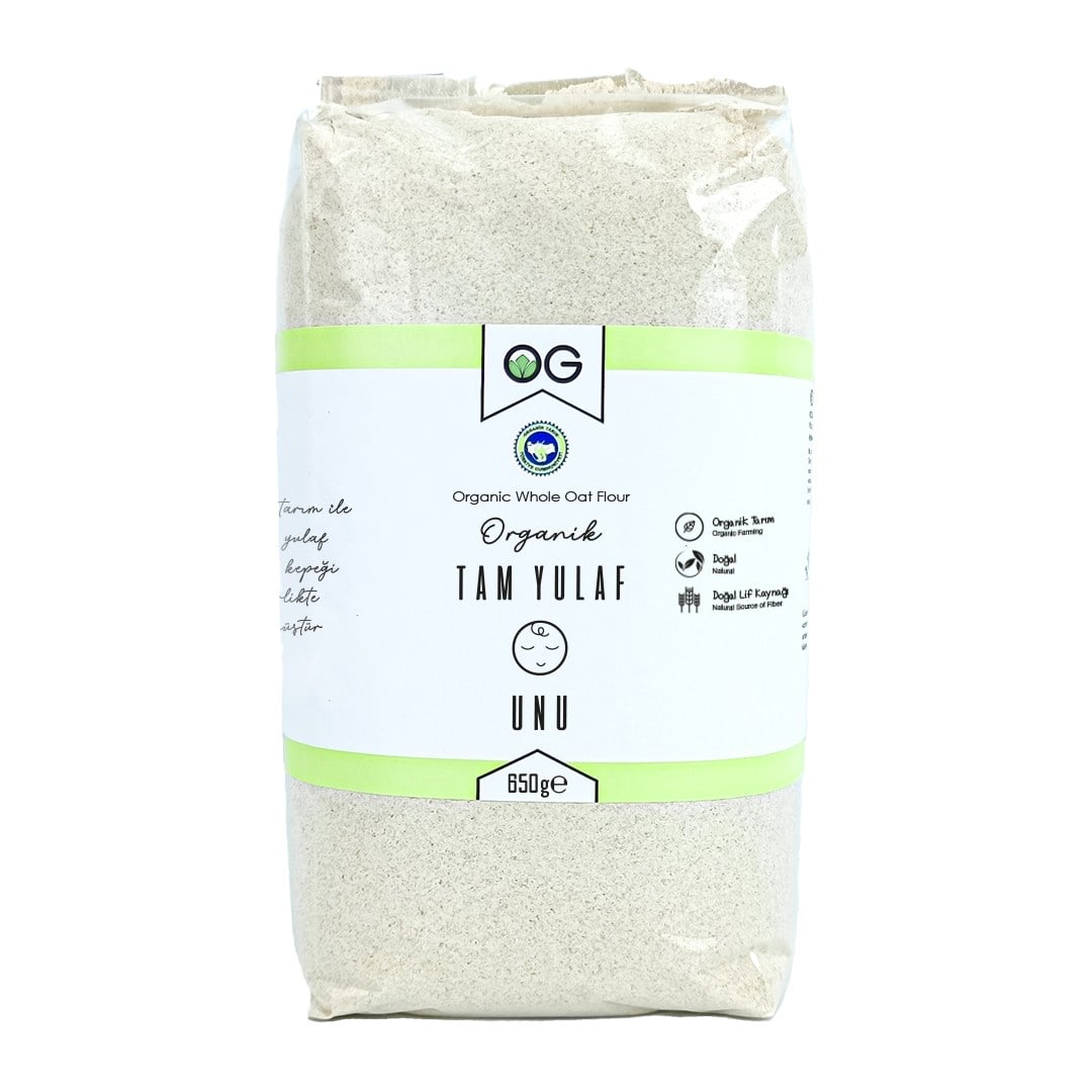 OG Natural Organik Tam Yulaf Unu 650 GR