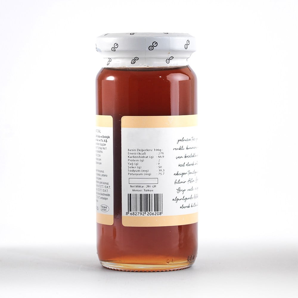 OG Natural (Servi) Çam Kozalağı Şurubu 280 Gr (Rafine Şekersiz)