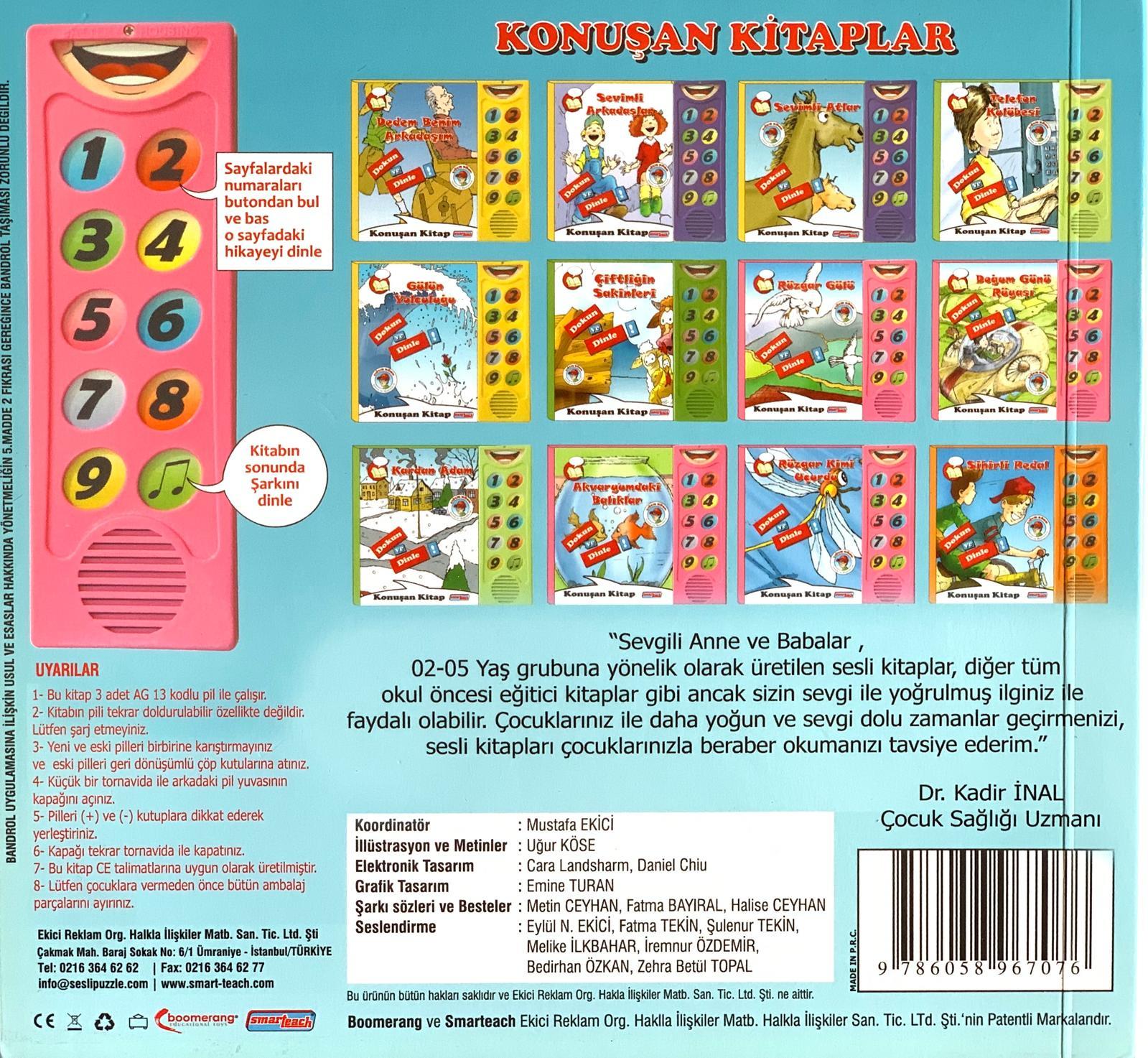 Smarteach Arkadaşım Leylek - Sesli Kitap